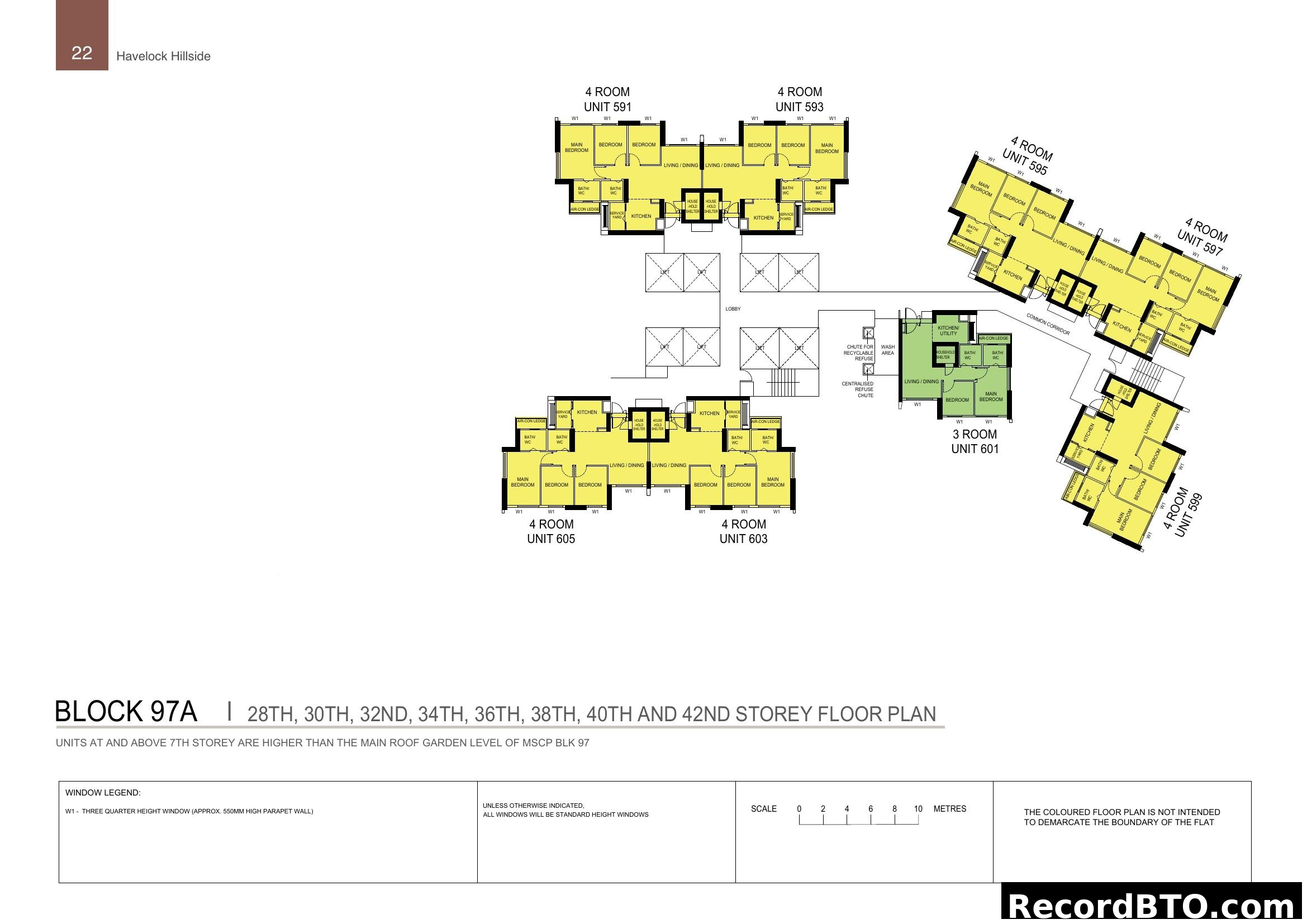 Havelock Hillside Block 97A Storey Floor Plan
