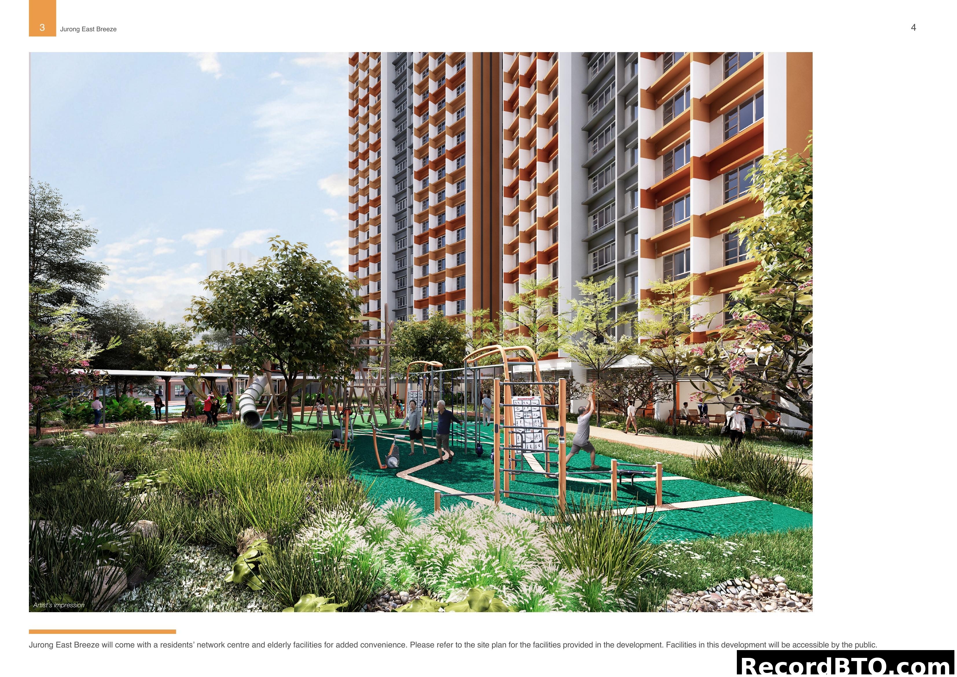 Jurong East Breeze - Artist's Impression