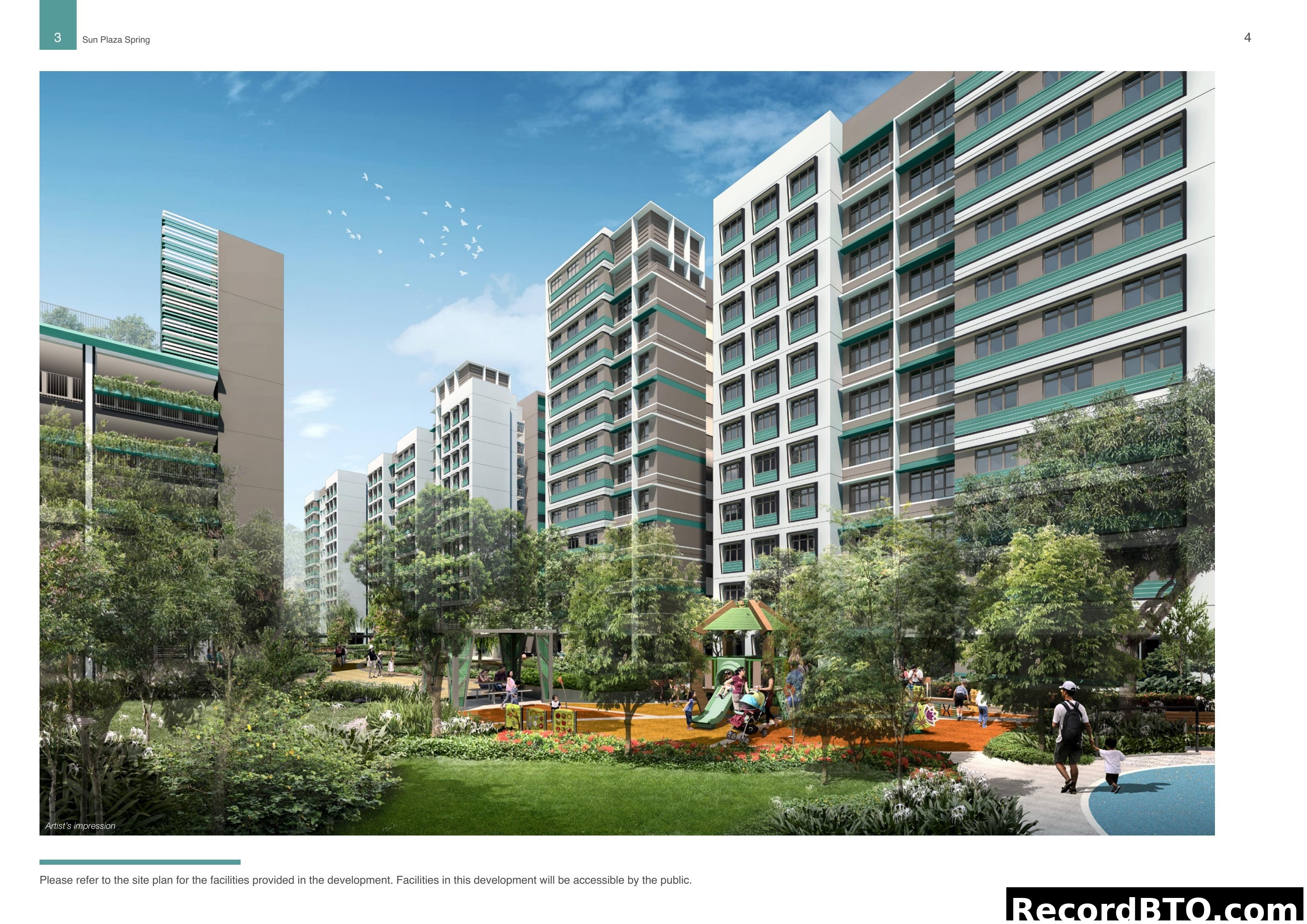 Sun Plaza Spring - Artist's Impression of Development
