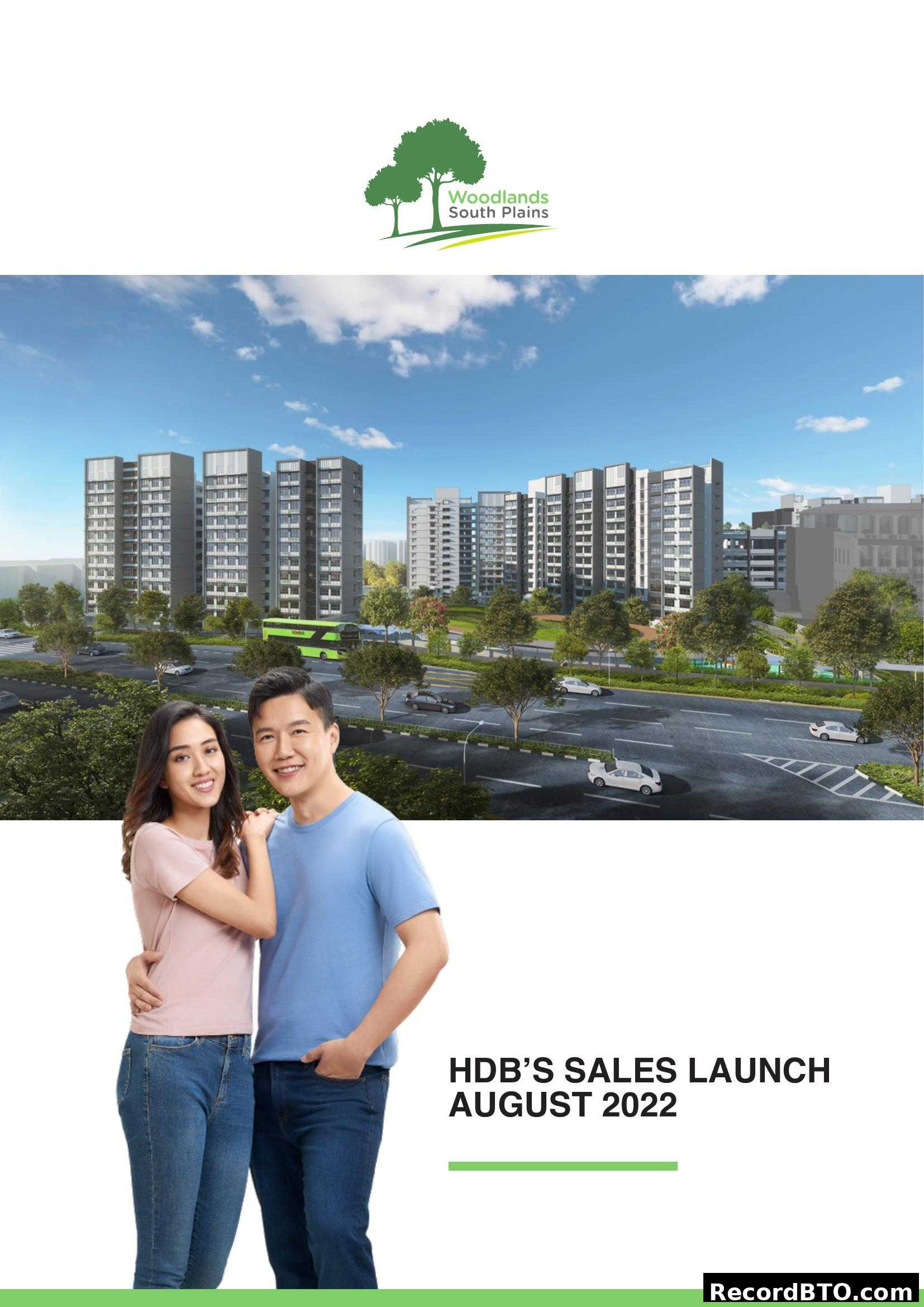 Woodlands South Plains HDB Sales Launch August 2022