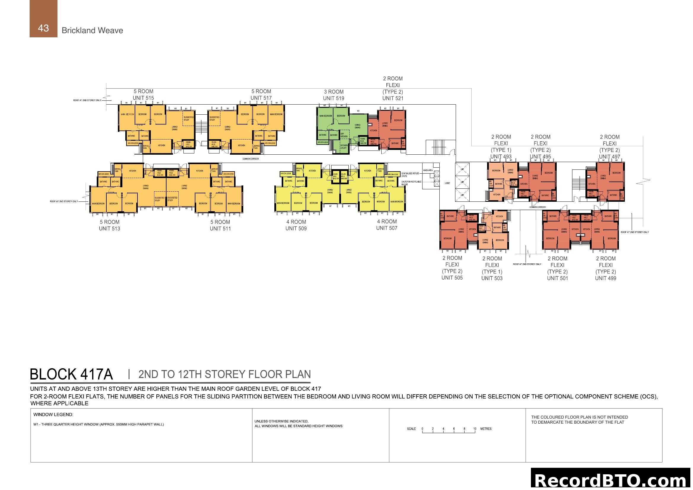 Brickland Weave Block 417A Floor Plan