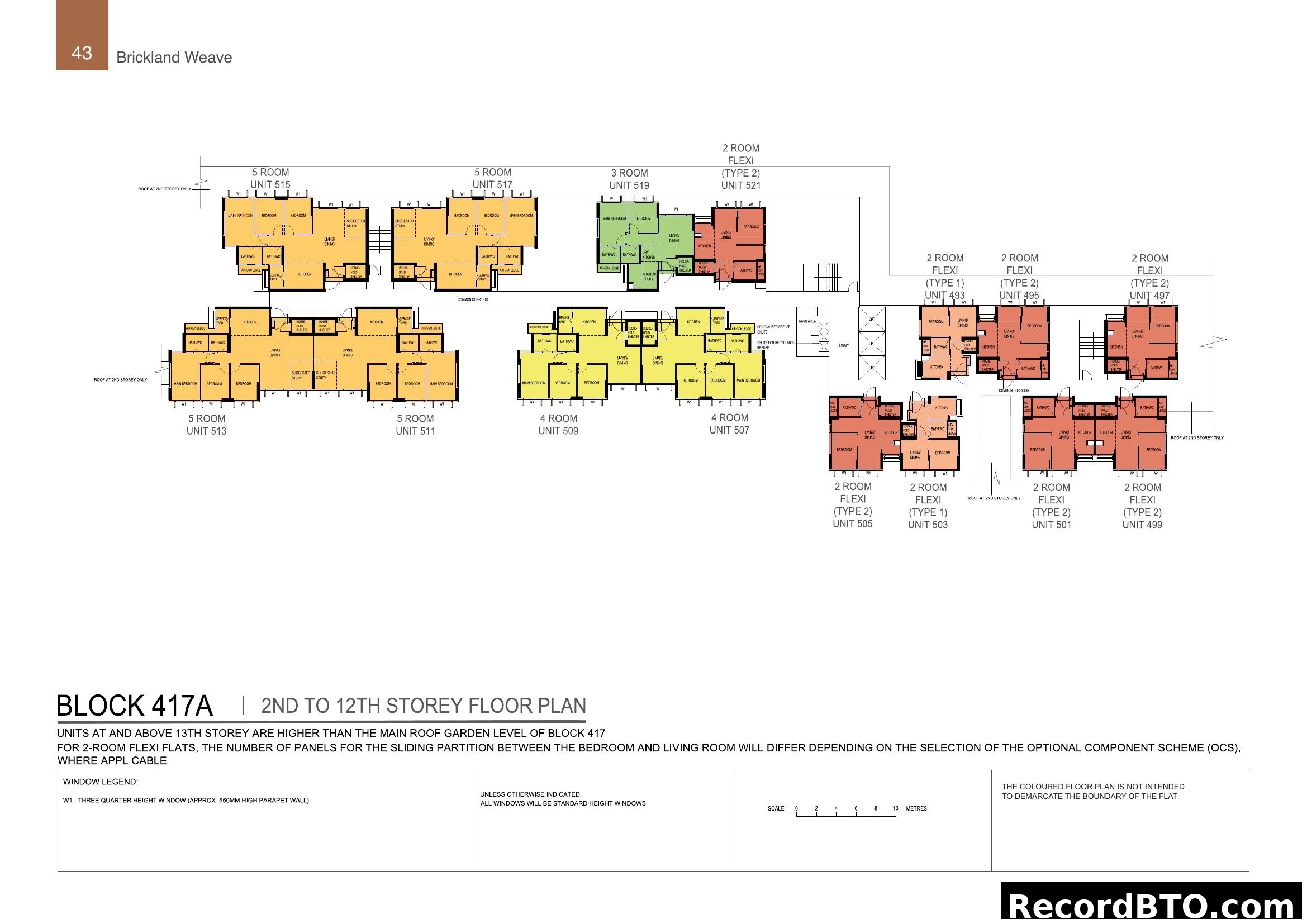 Brickland Weave Block 417A Floor Plan