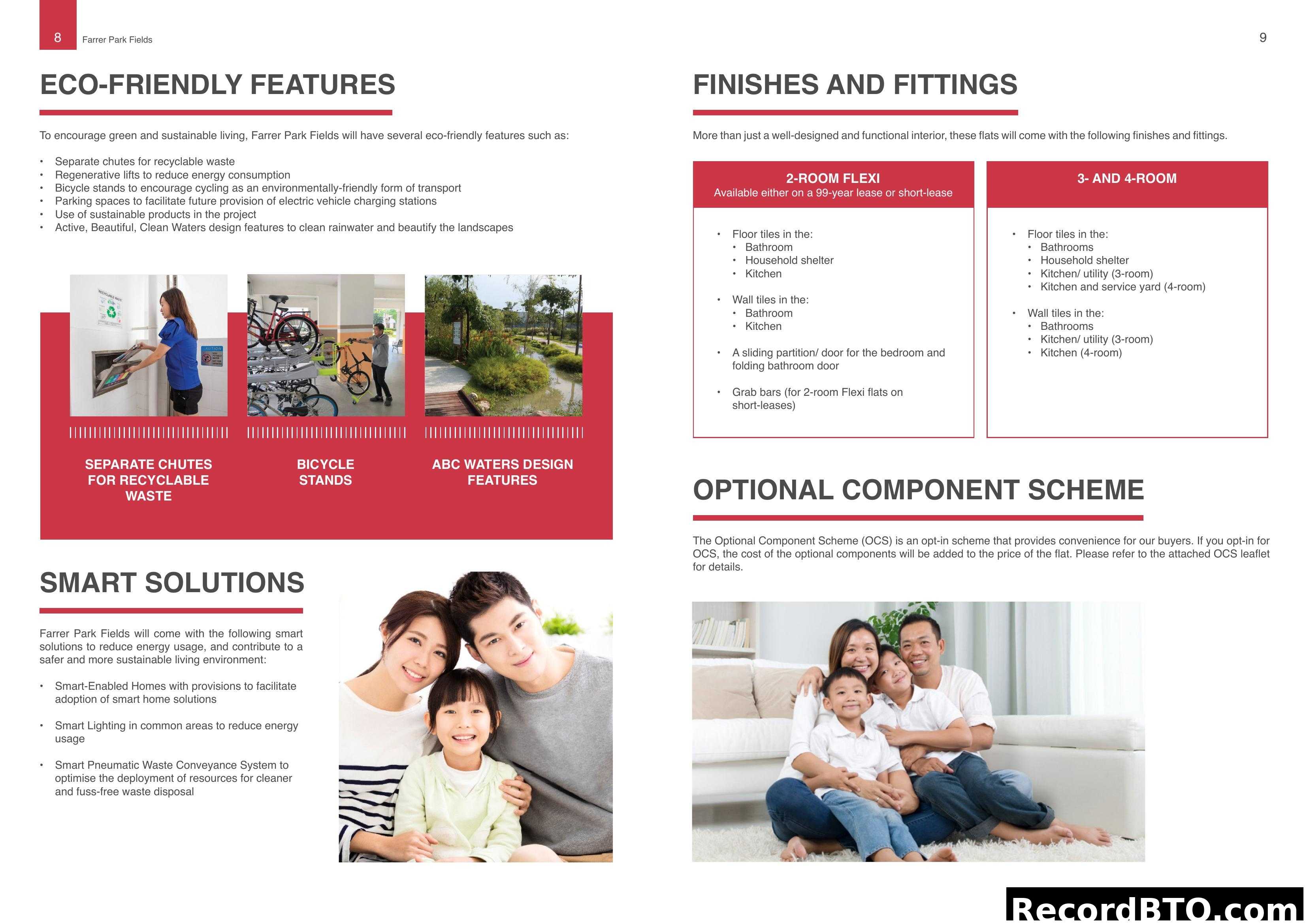 Farrer Park Fields Eco-Friendly, Smart Features & Finishes