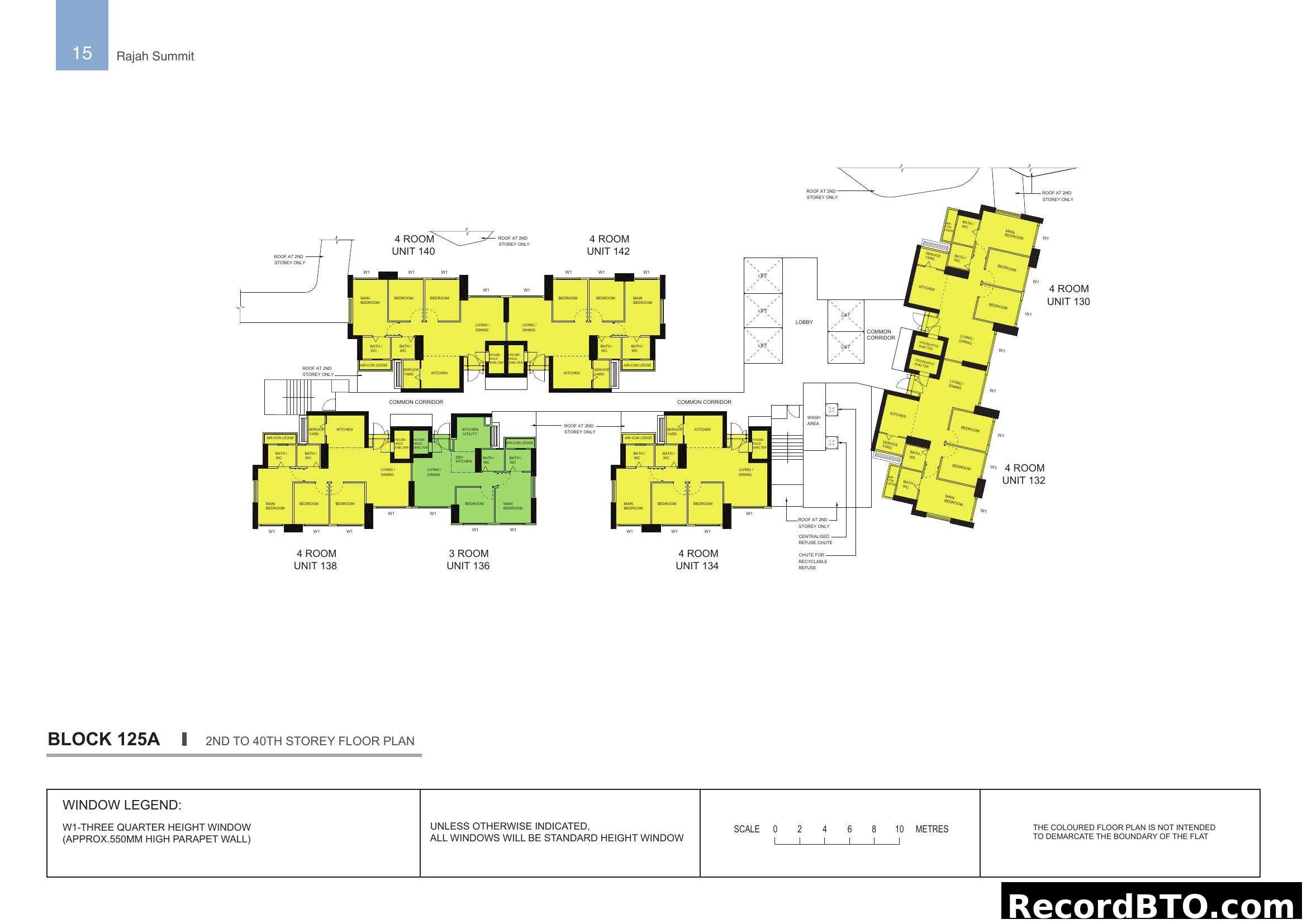 Rajah Summit Block 125A Floor Plan