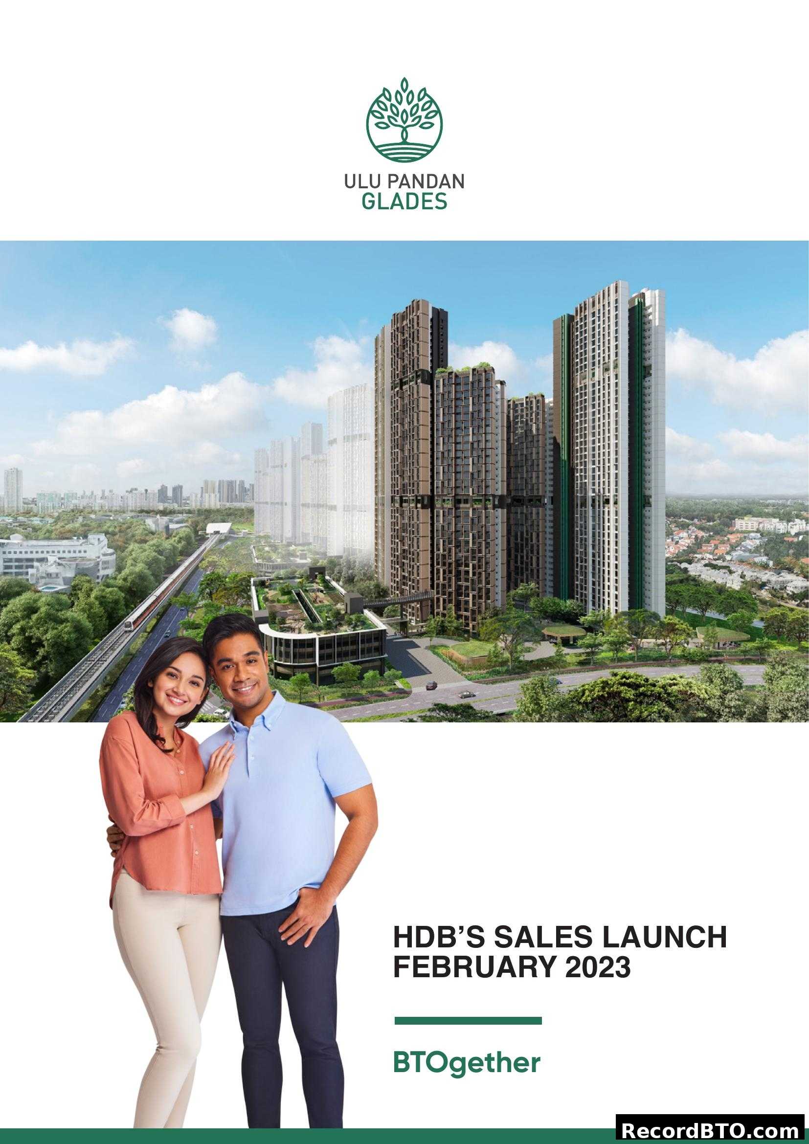 Ulu Pandan Glades HDB Sales Launch Feb 2023 Brochure