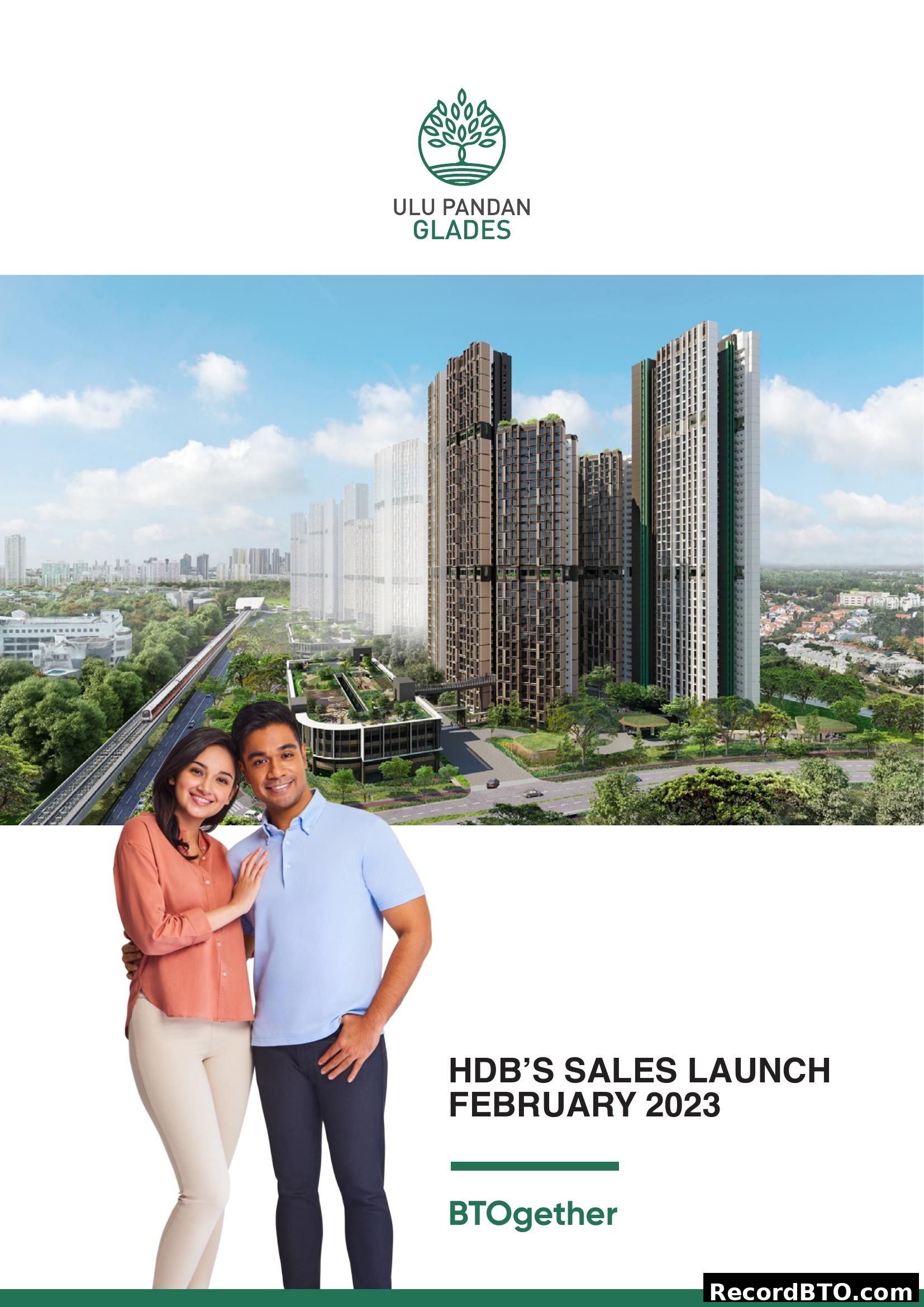Ulu Pandan Glades HDB Sales Launch Feb 2023 Brochure