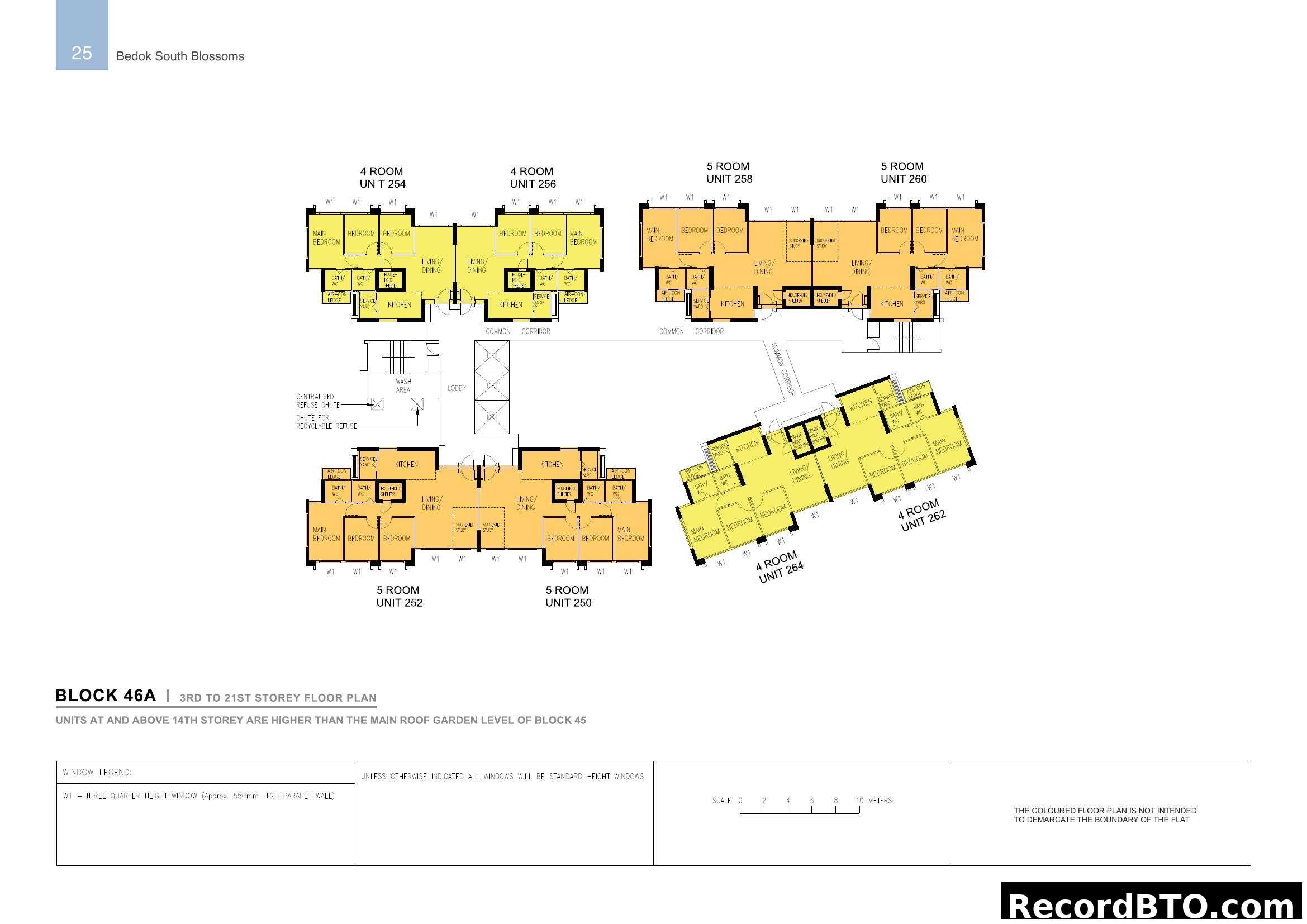Bedok South Blossoms Block 46A Floor Plan