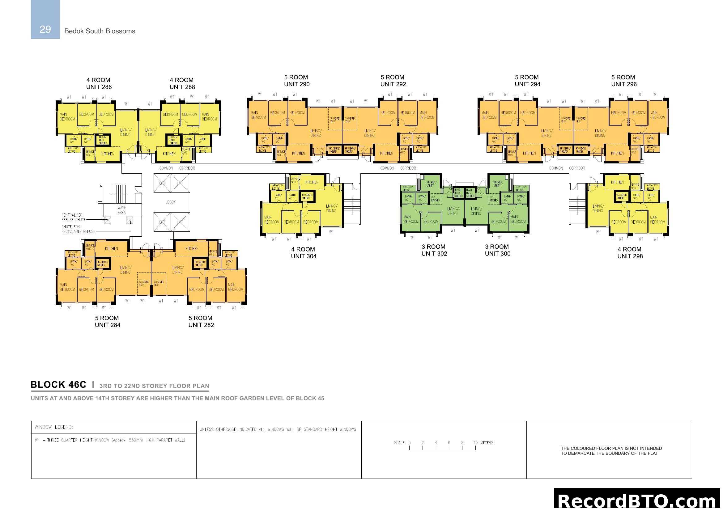 Bedok South Blossoms Block 46C Floor Plan