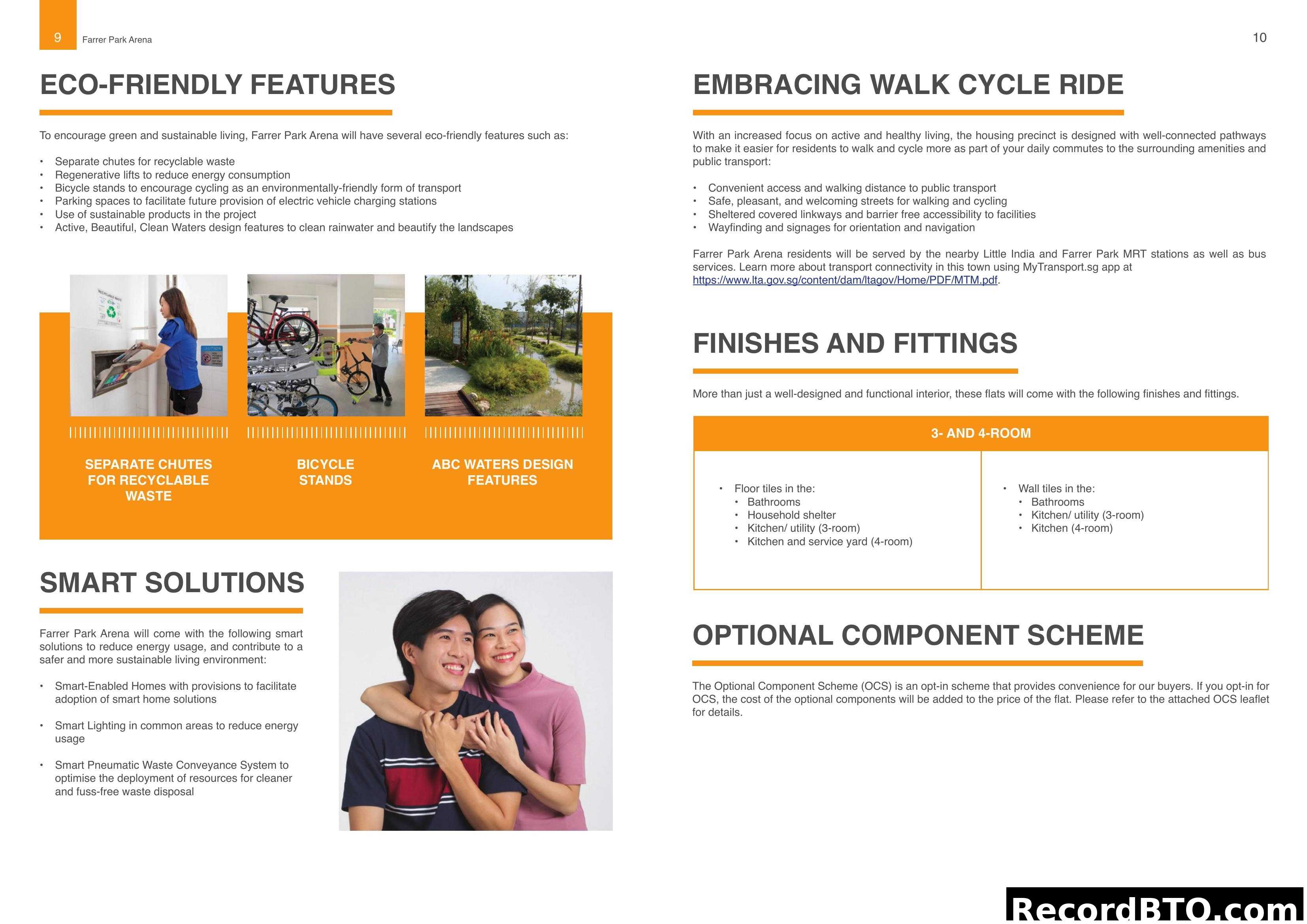 Eco-Friendly Features, Smart Solutions & Flat Details