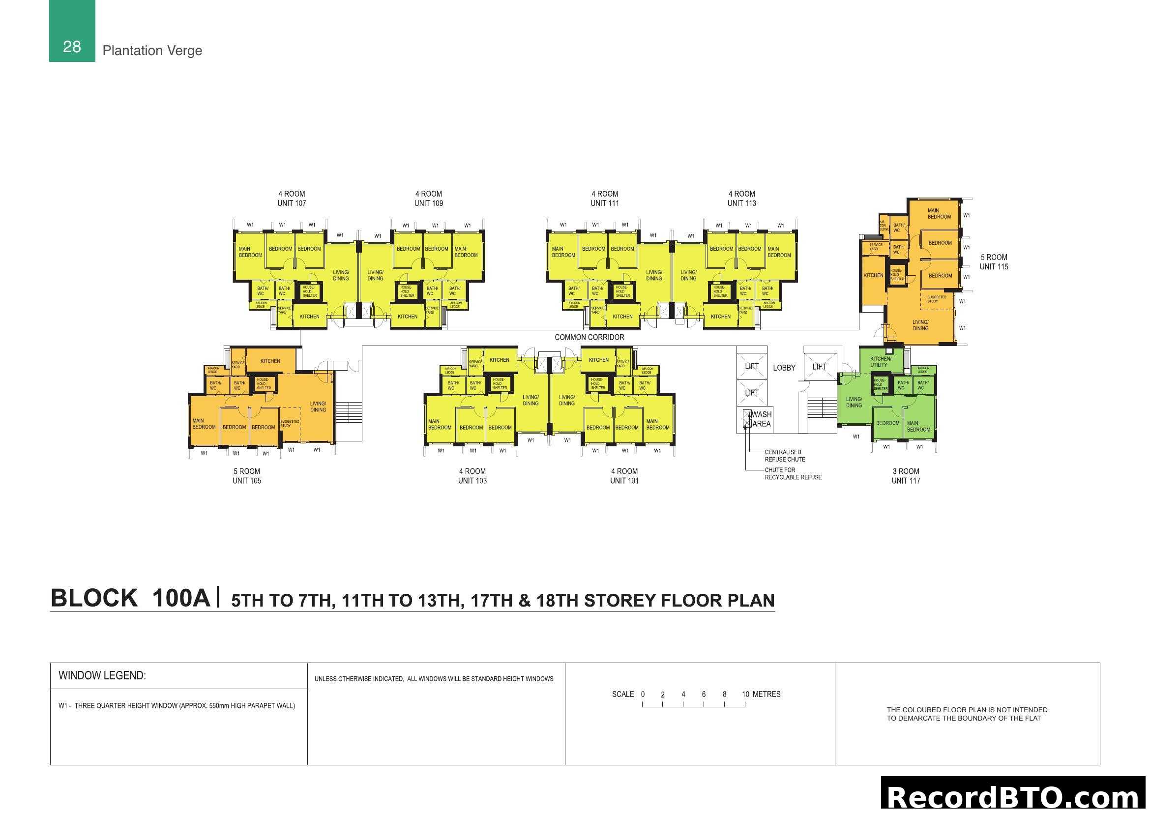 Plantation Verge Block 100A Storey Floor Plan