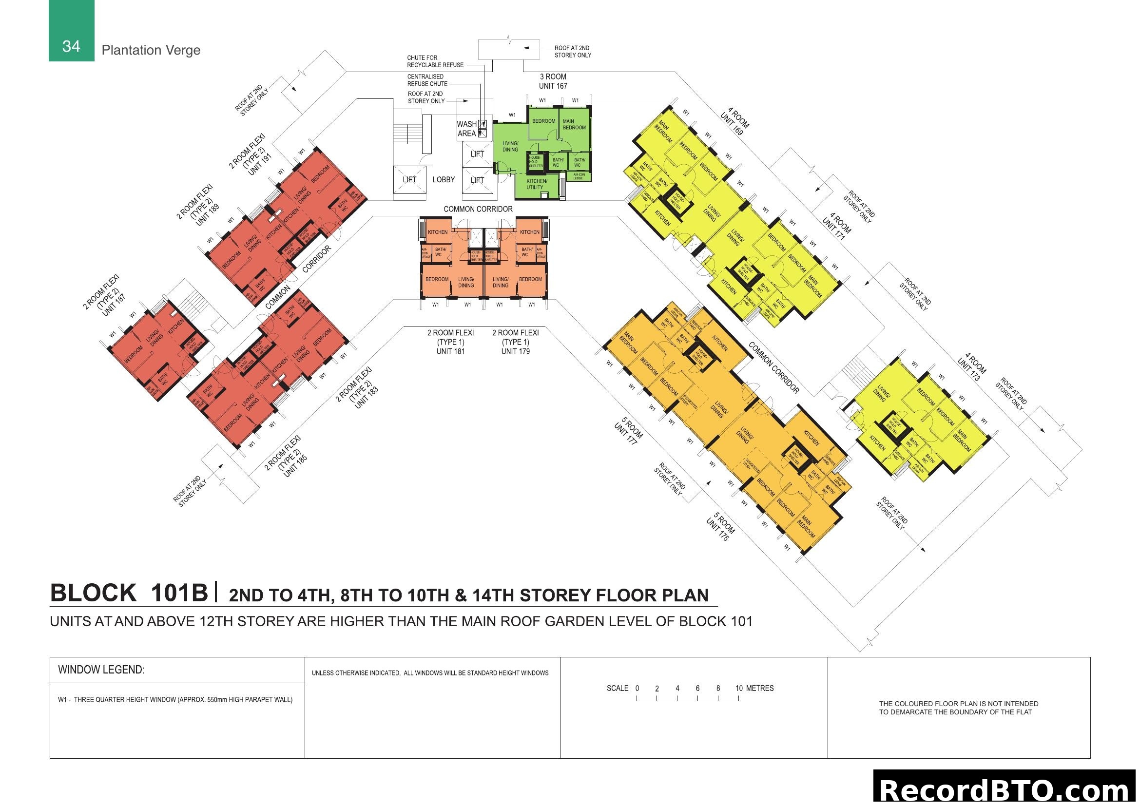 Block 101B Floor Plan - Plantation Verge