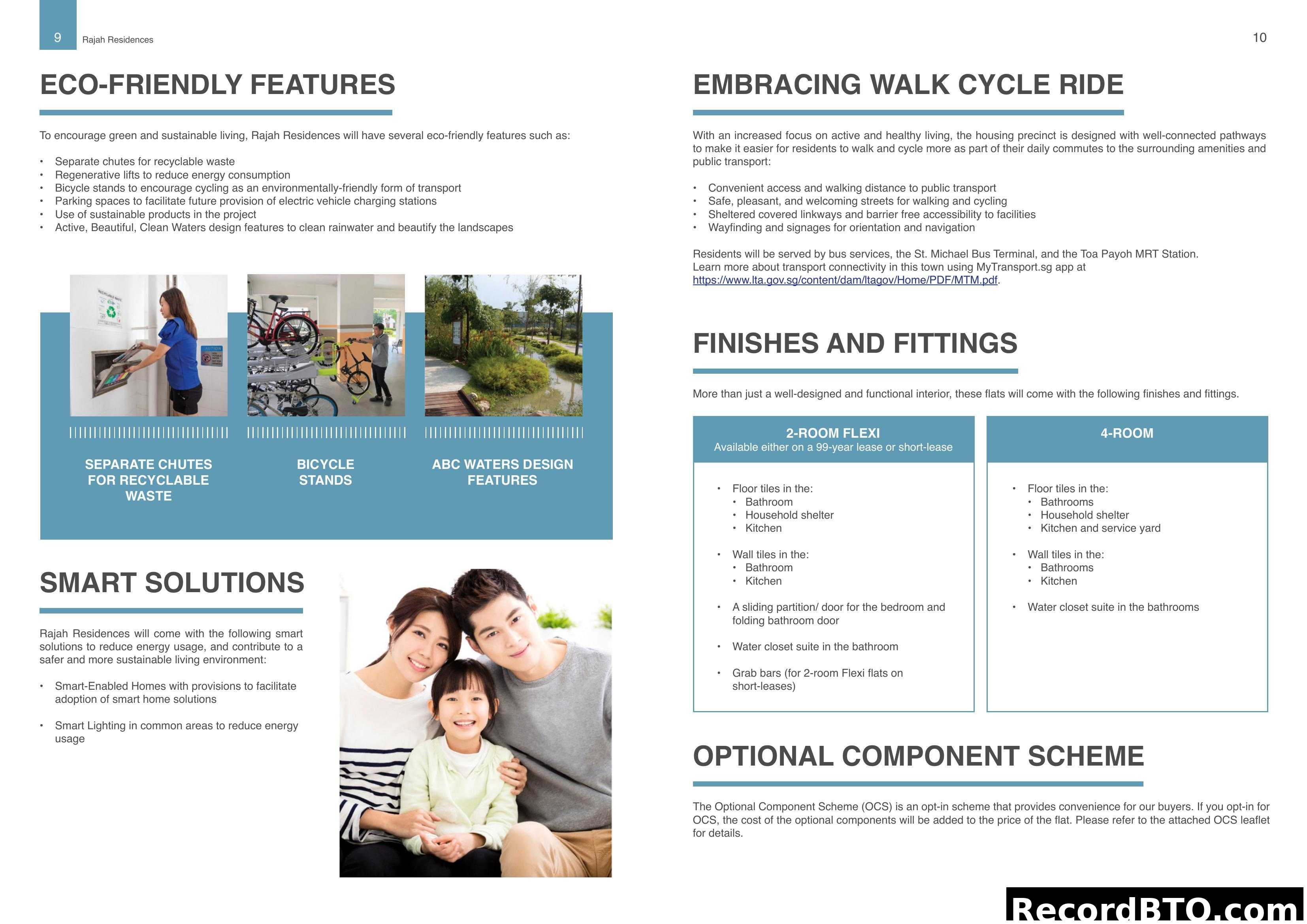 Rajah Residences: Features, Fittings & Smart Solutions