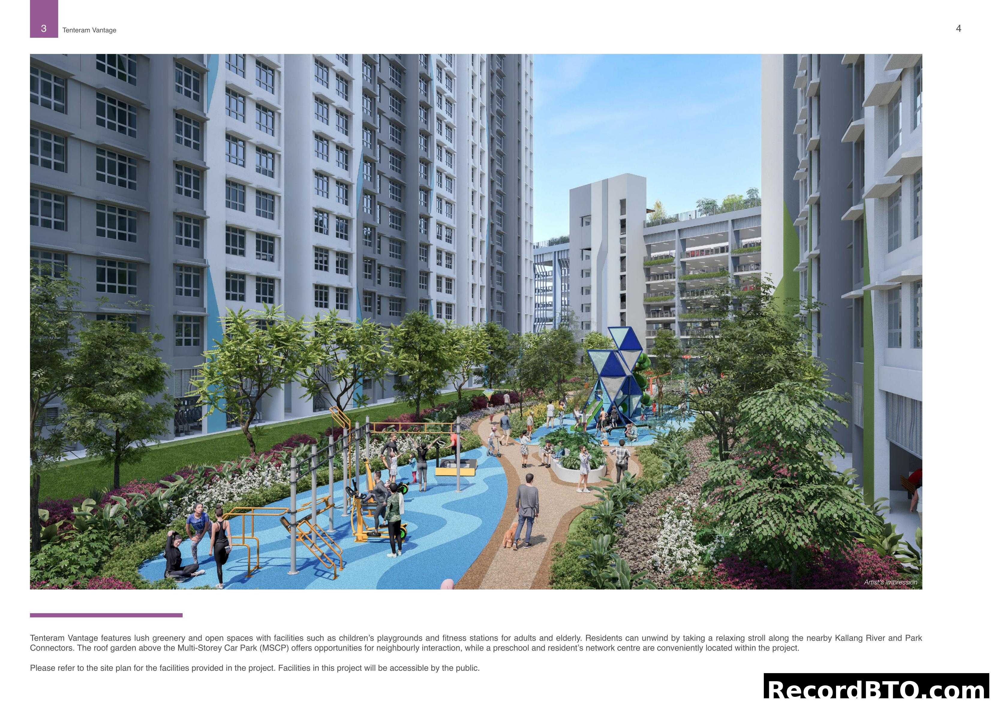 Tenteram Vantage - Lush Greenery and Facilities