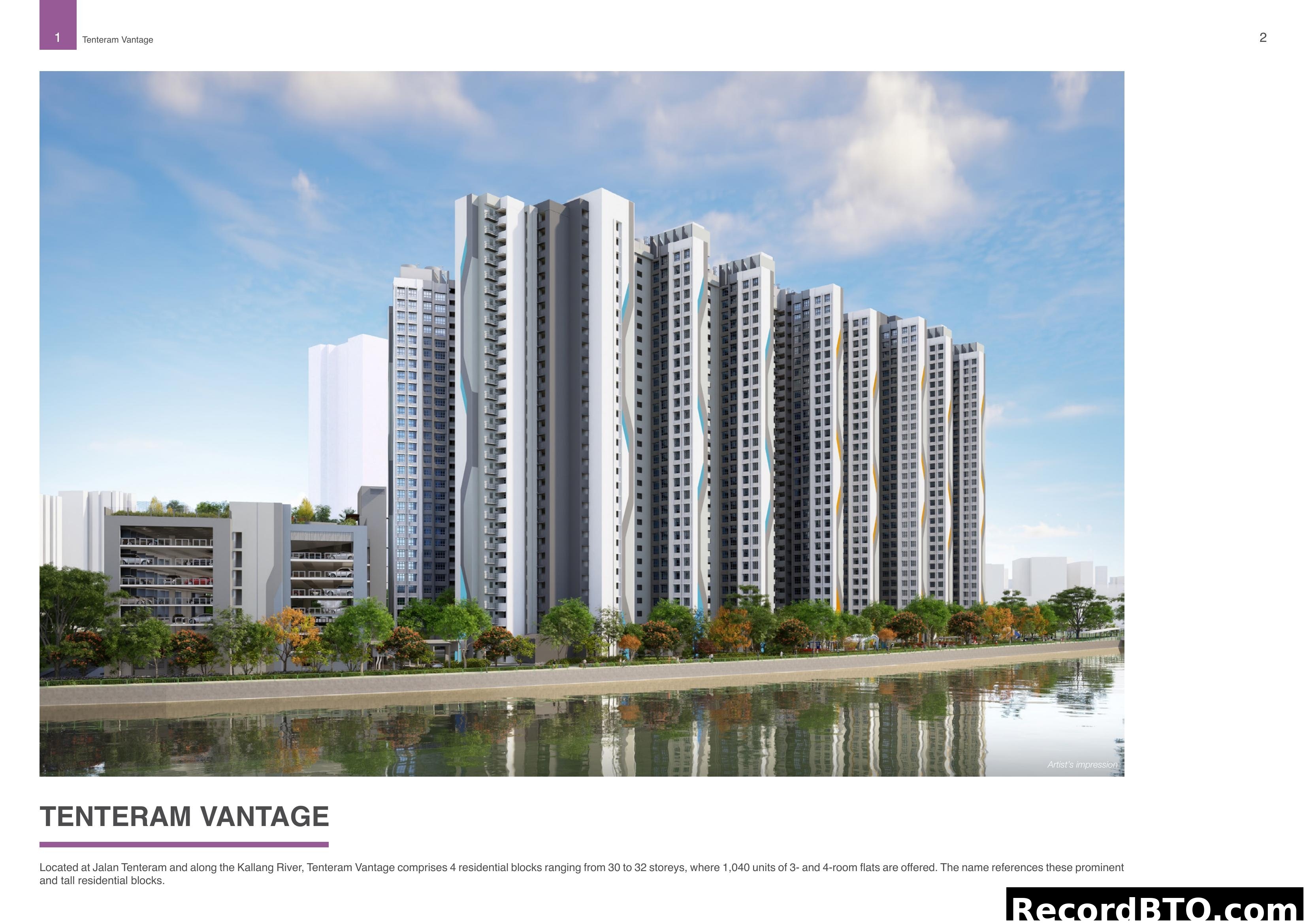 Tenteram Vantage Artist's Impression