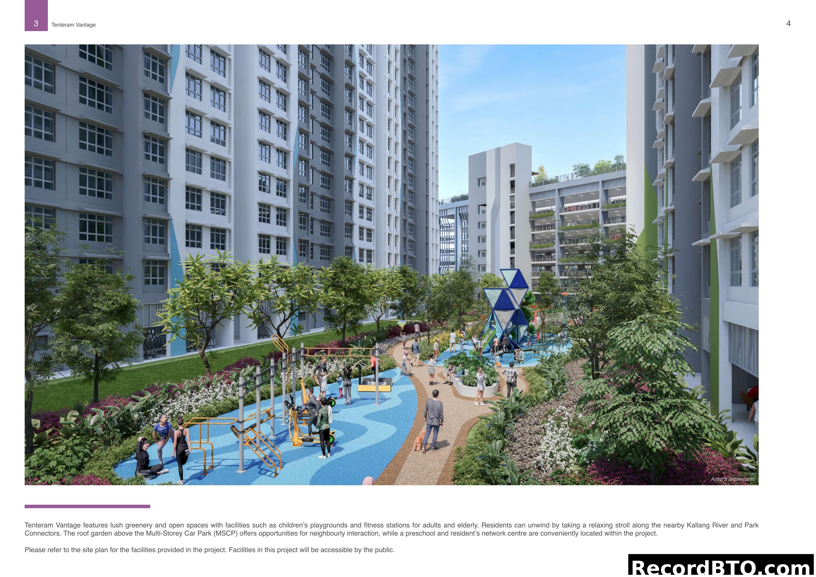 Tenteram Vantage - Lush Greenery and Facilities