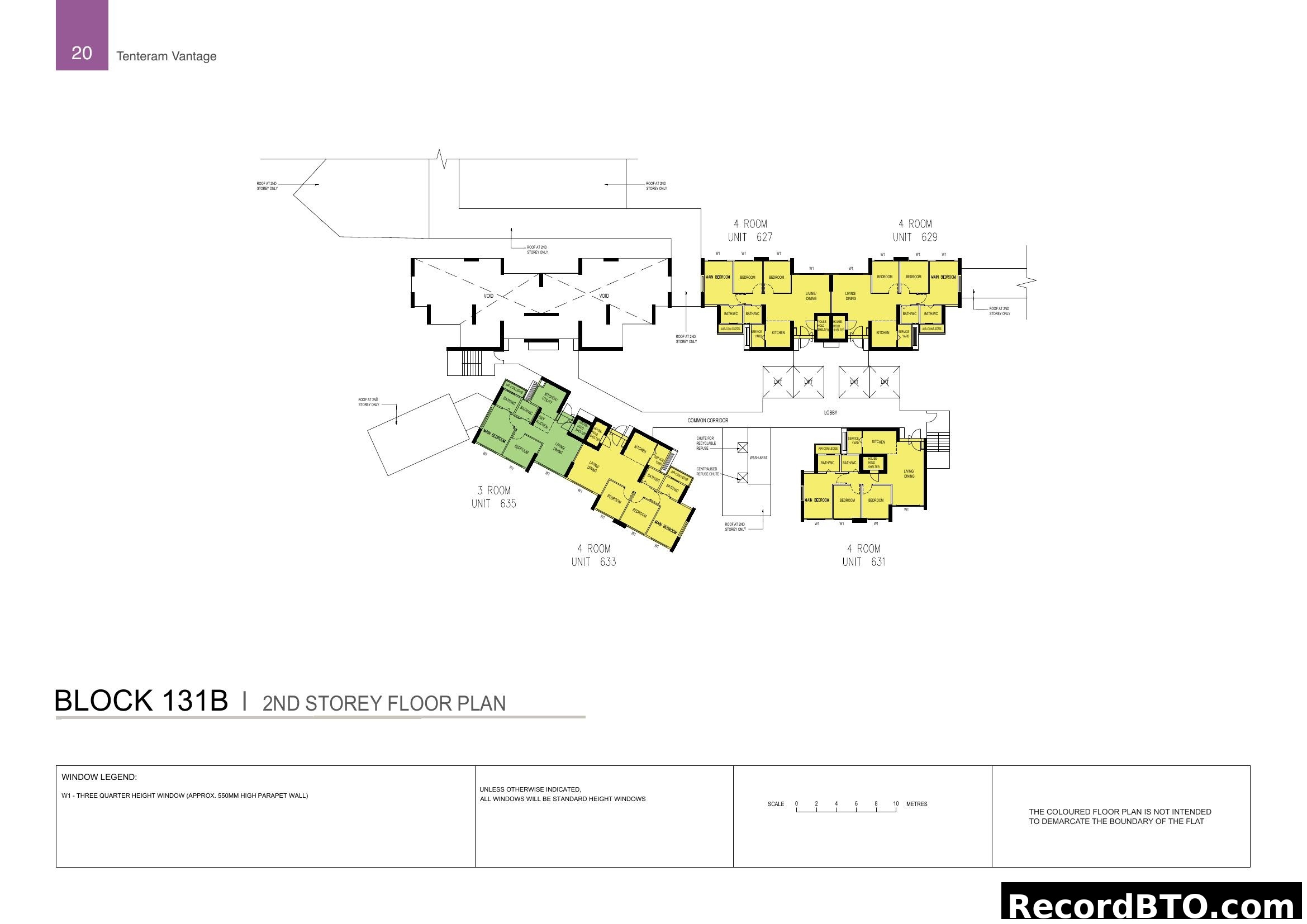Block 131B | 2nd Storey Floor Plan