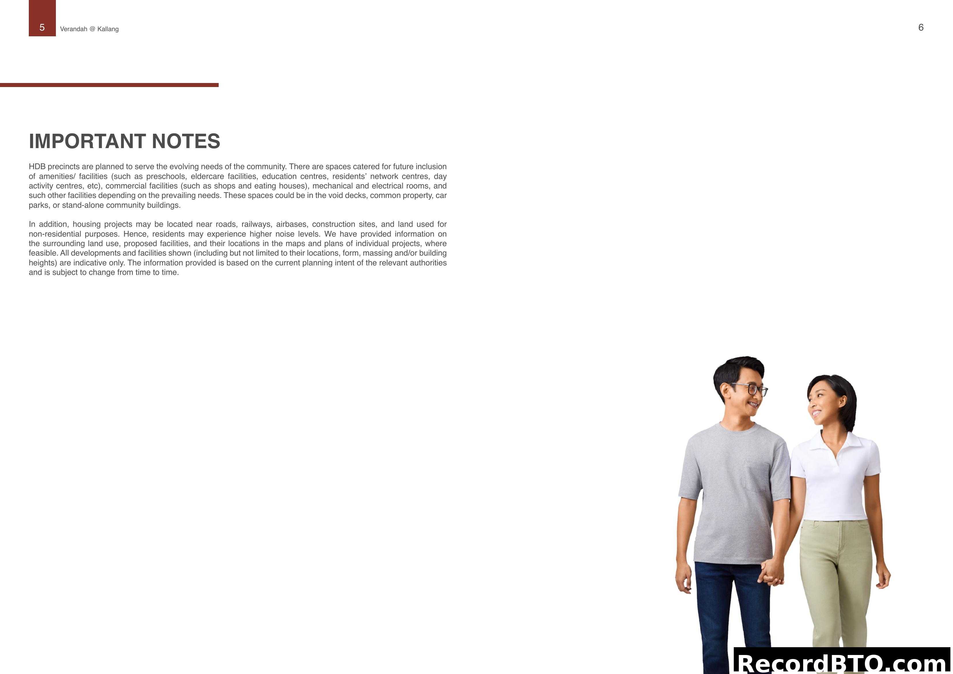 Important Notes for HDB Residents - Verandah @ Kallang