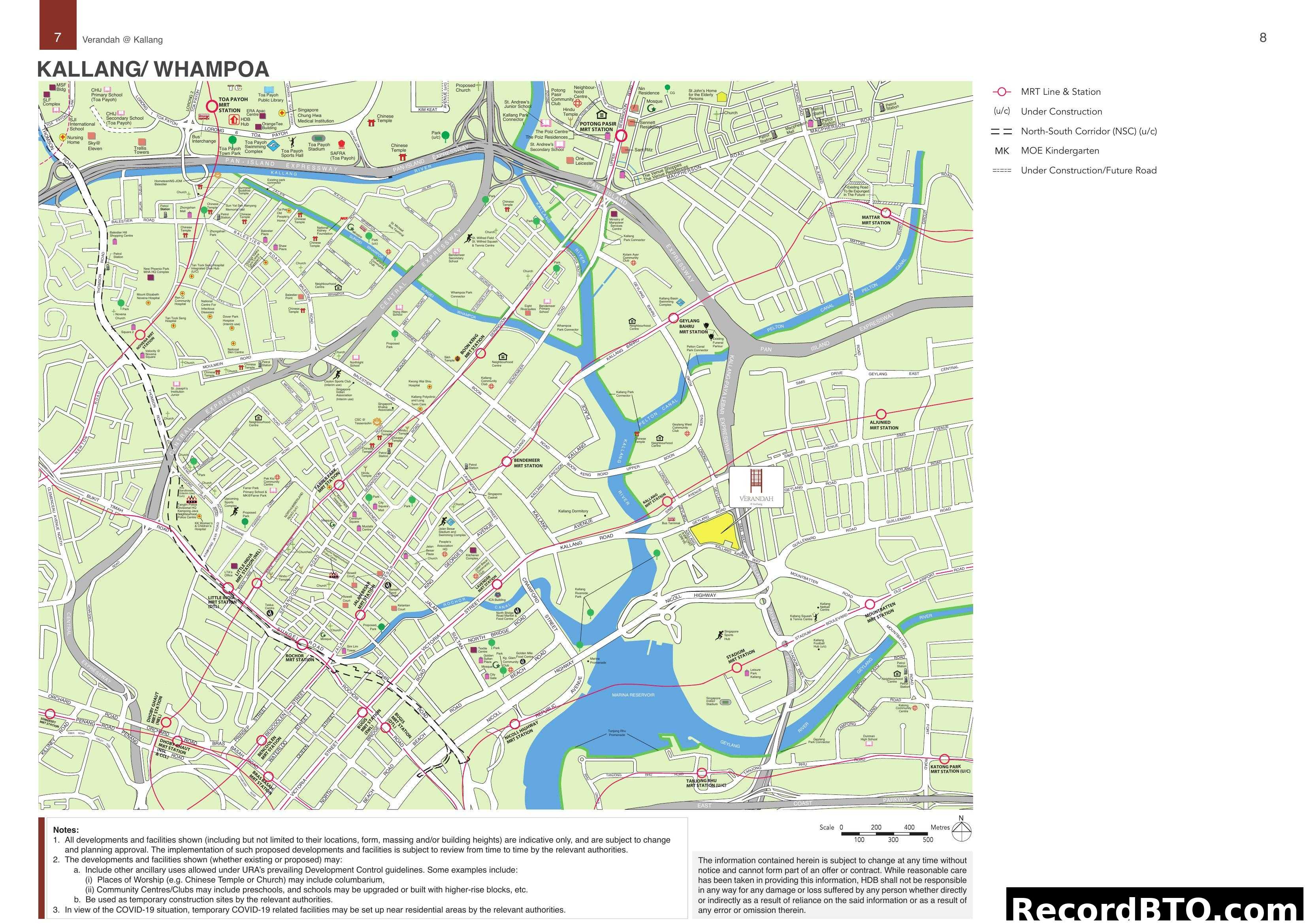 Kallang/Whampoa Location Map - Verandah @ Kallang