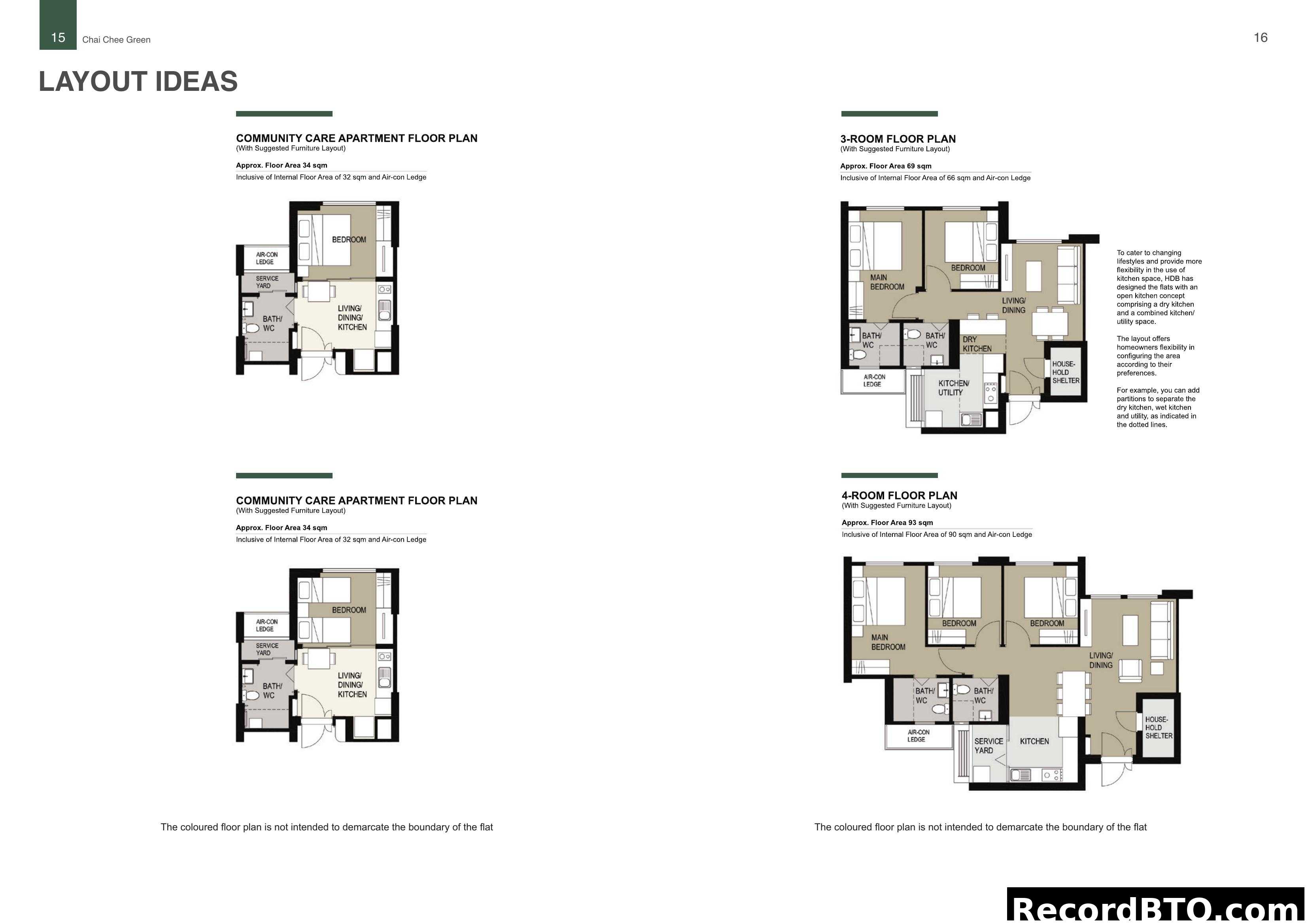 HDB Floor Plan Layout Ideas