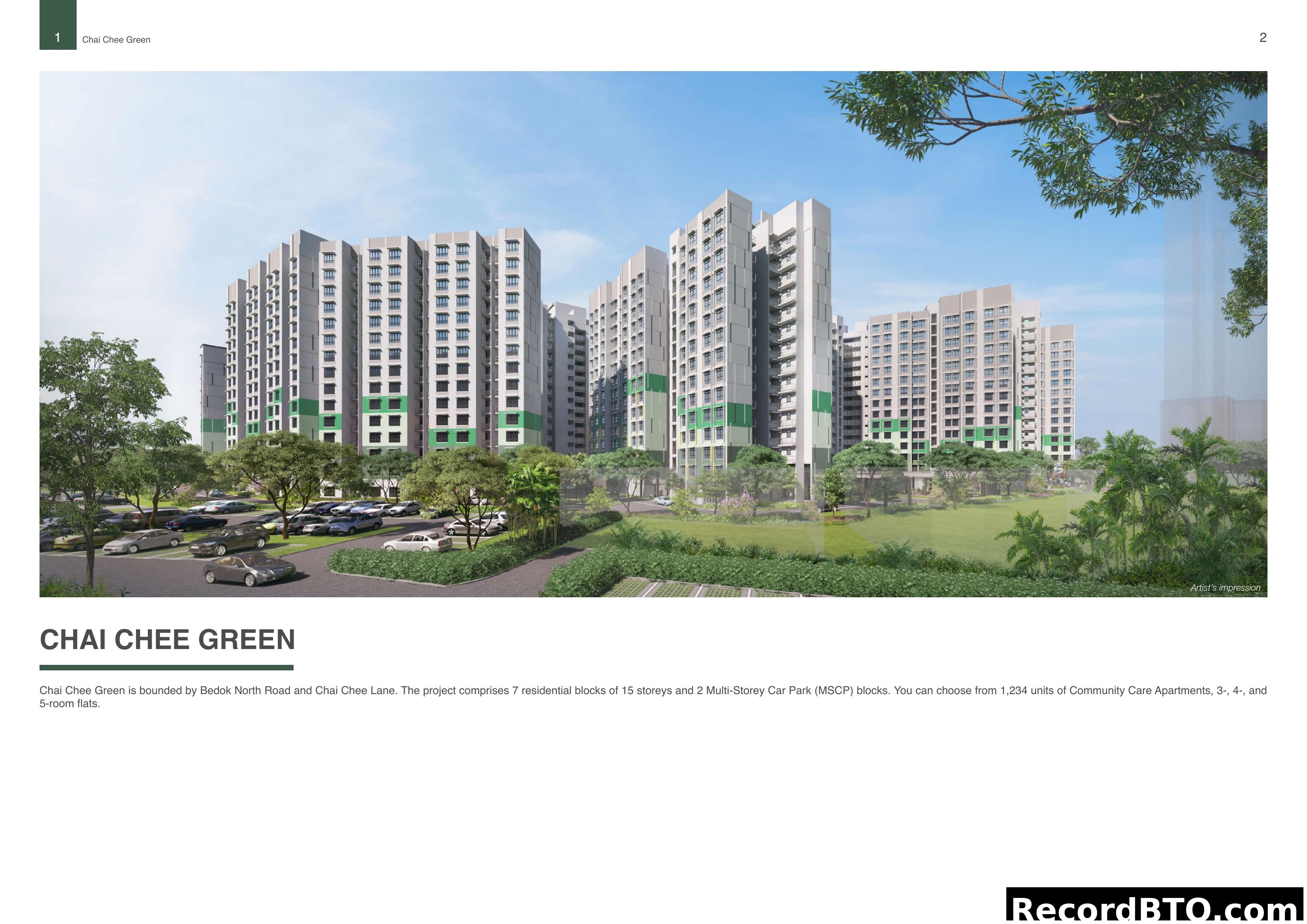 Chai Chee Green (Artist's Impression)