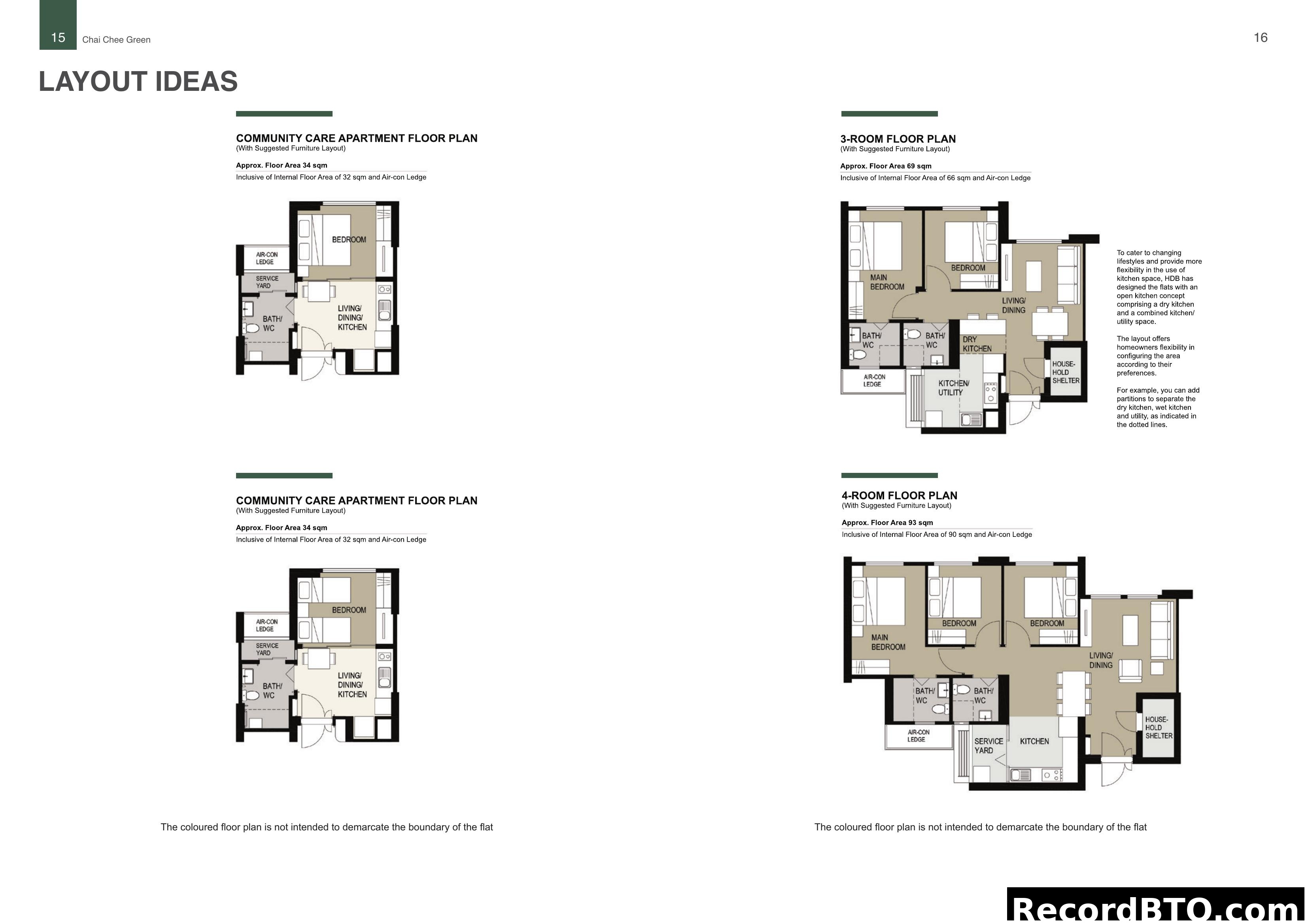 HDB Floor Plan Layout Ideas