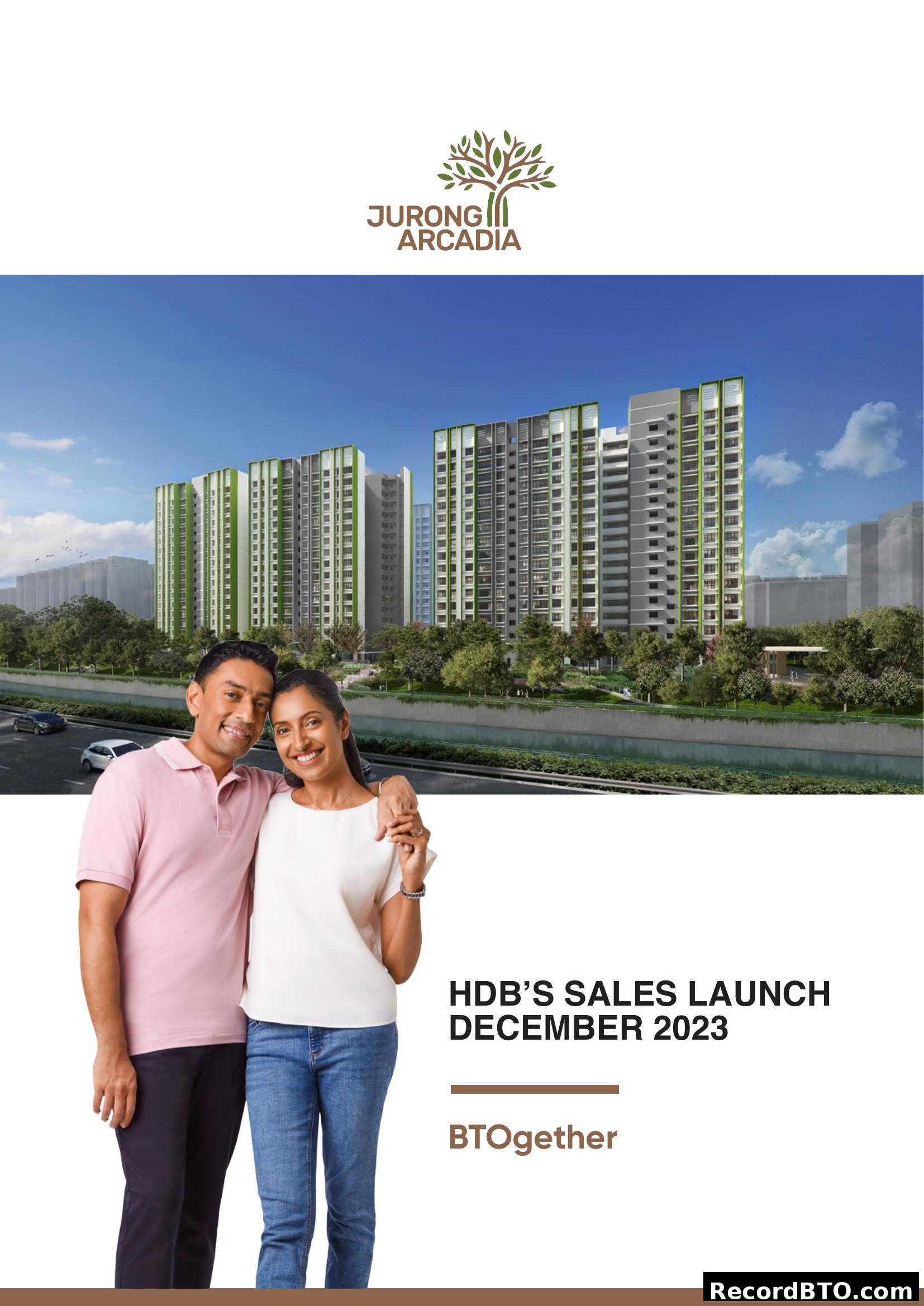 Jurong Arcadia HDB Sales Launch December 2023