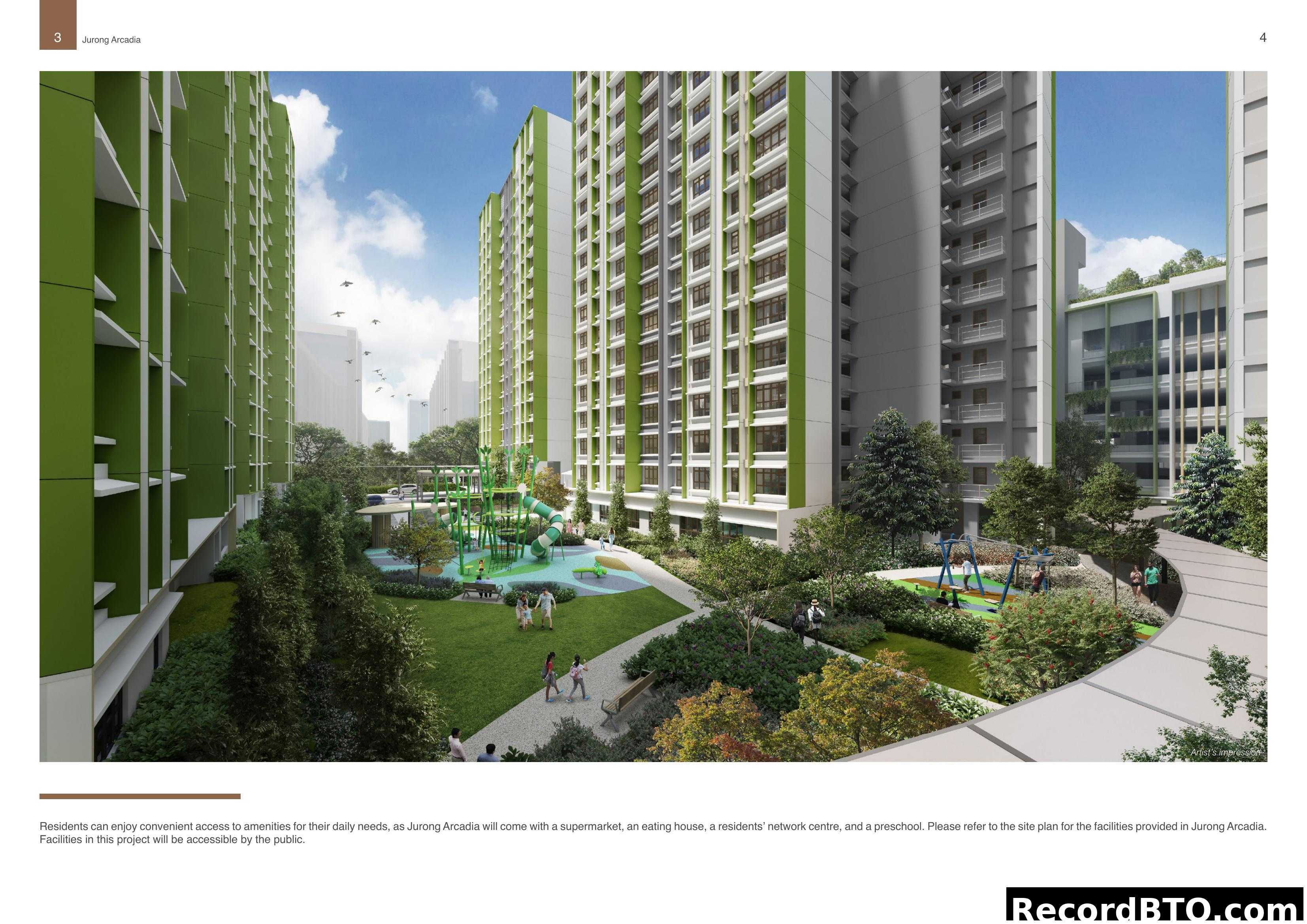 Jurong Arcadia Residential Development Exterior