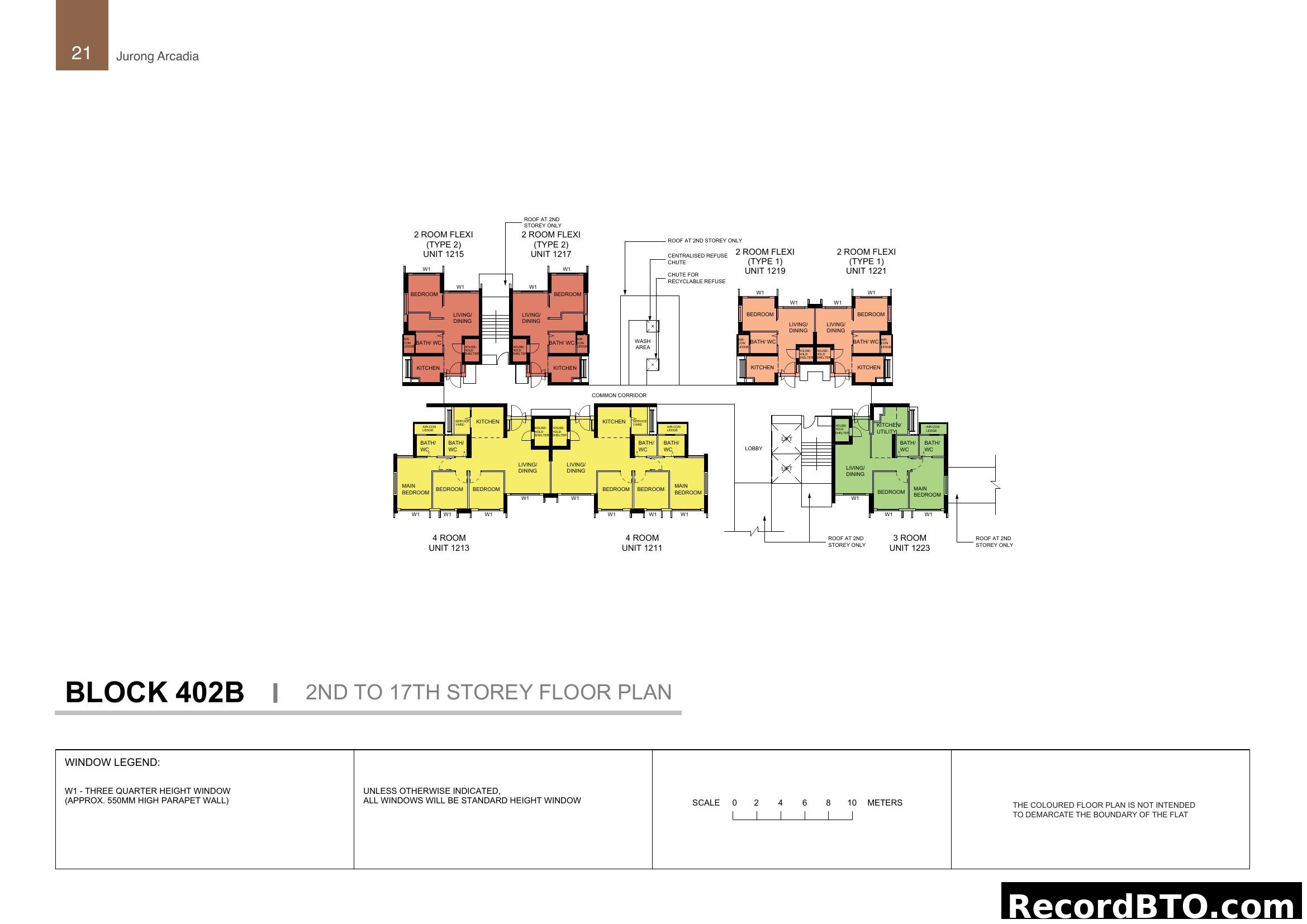 Jurong Arcadia Block 402B Floor Plan