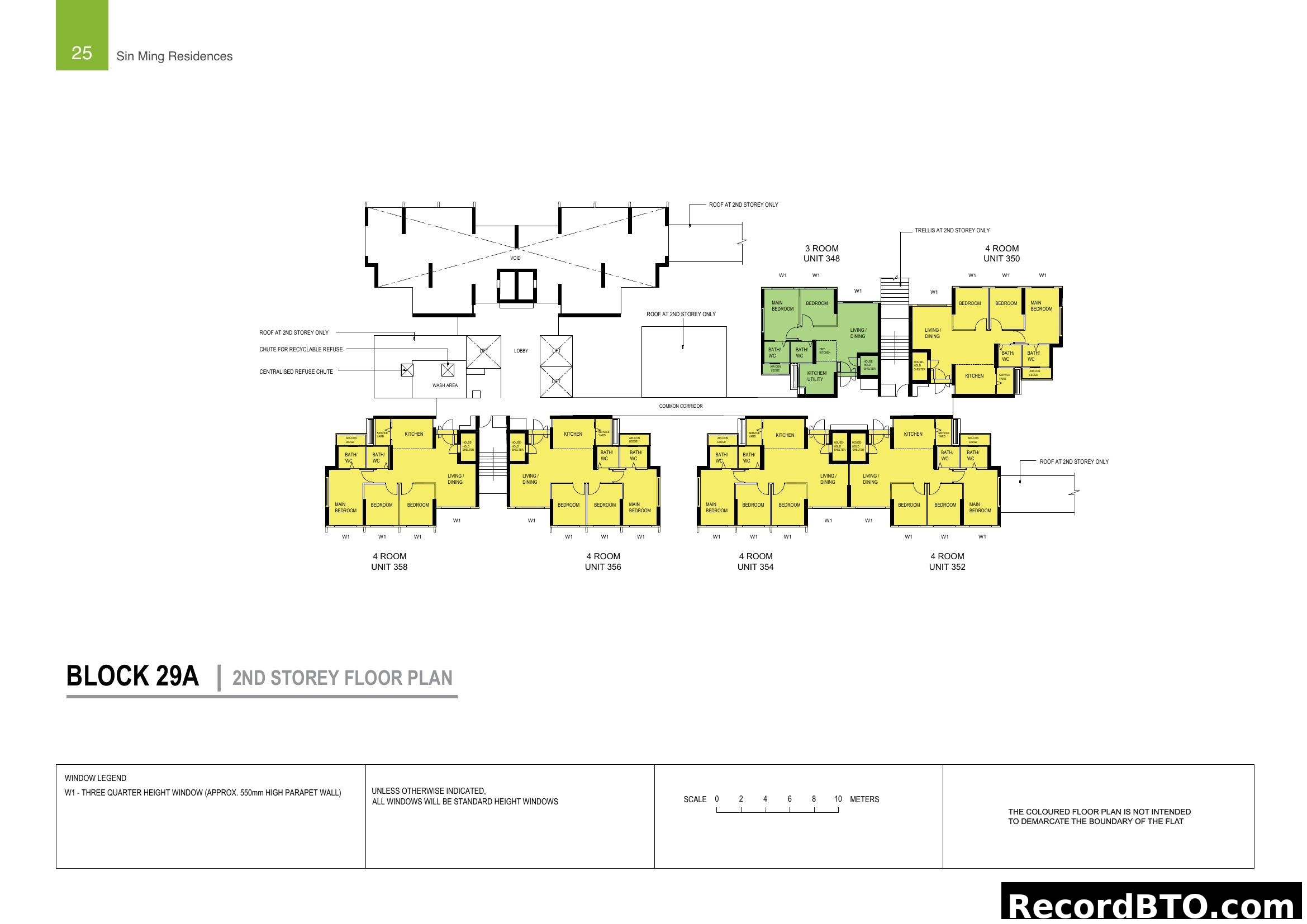 Block 29A 2nd Storey Floor Plan