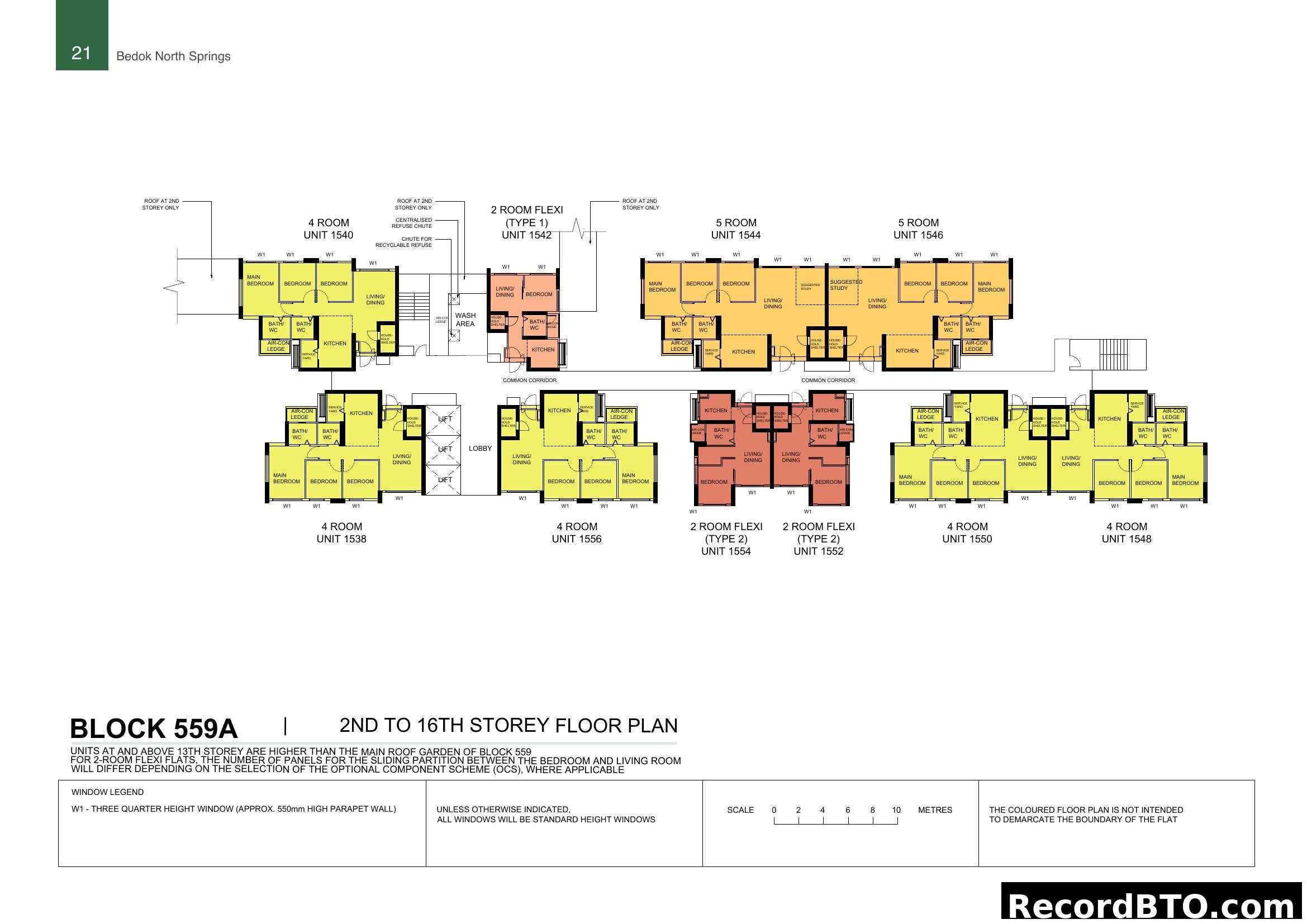 Bedok North Springs Block 559A Floor Plan