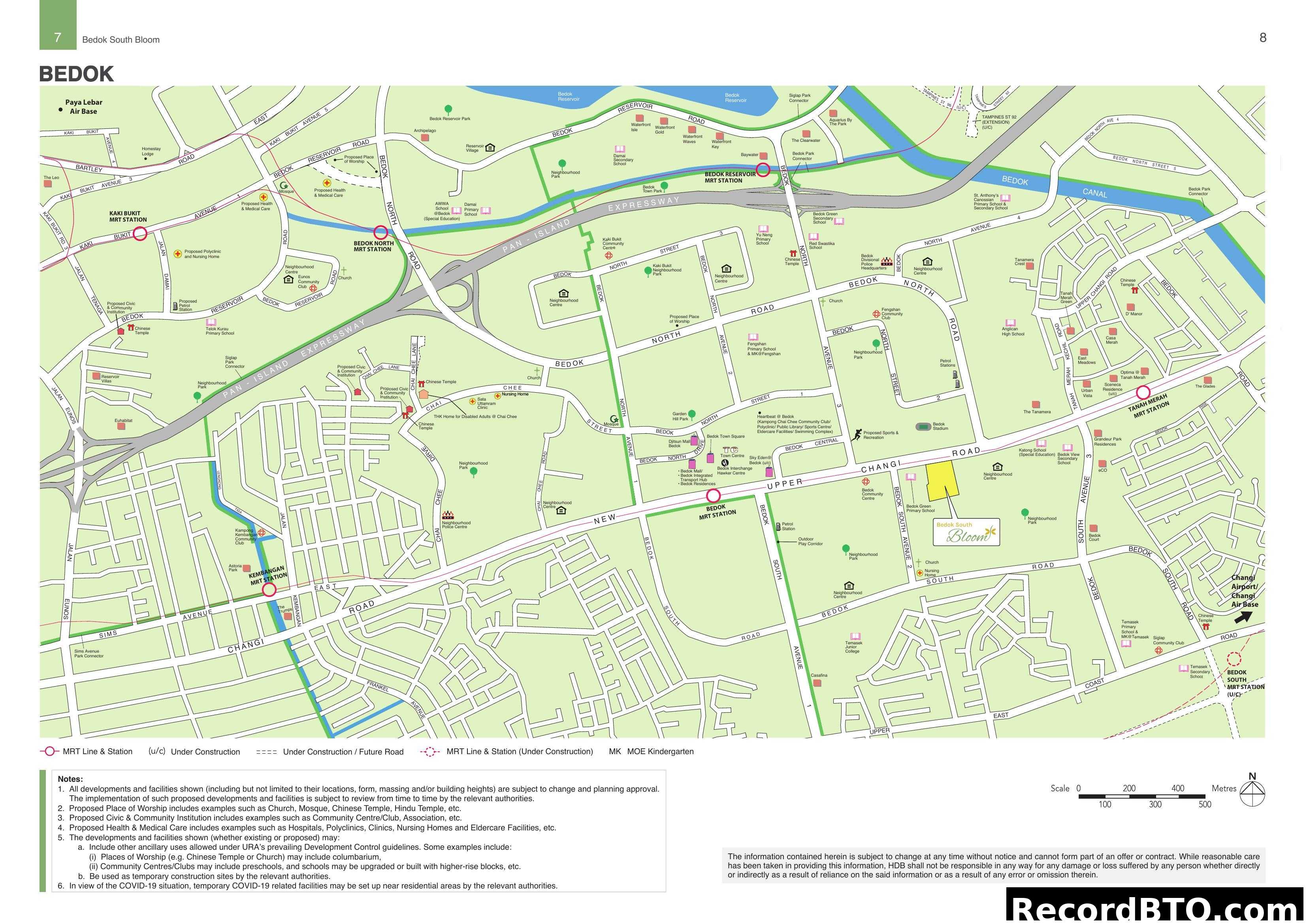 Bedok South Bloom Location Map