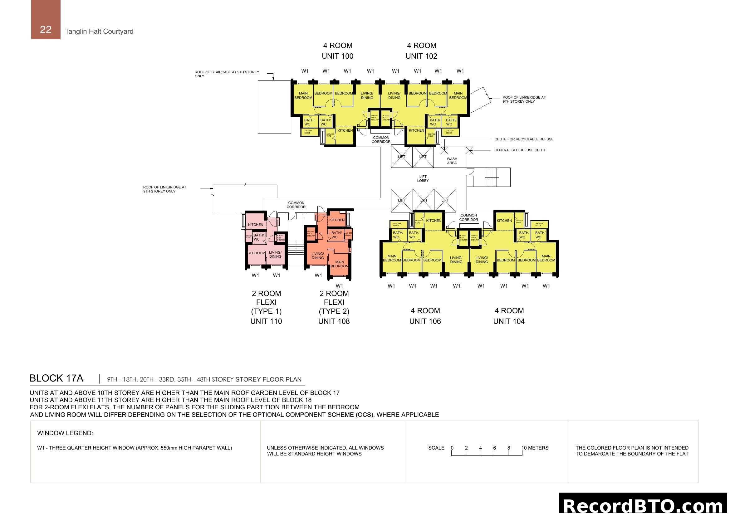 Block 17A Floor Plan - Tanglin Halt Courtyard