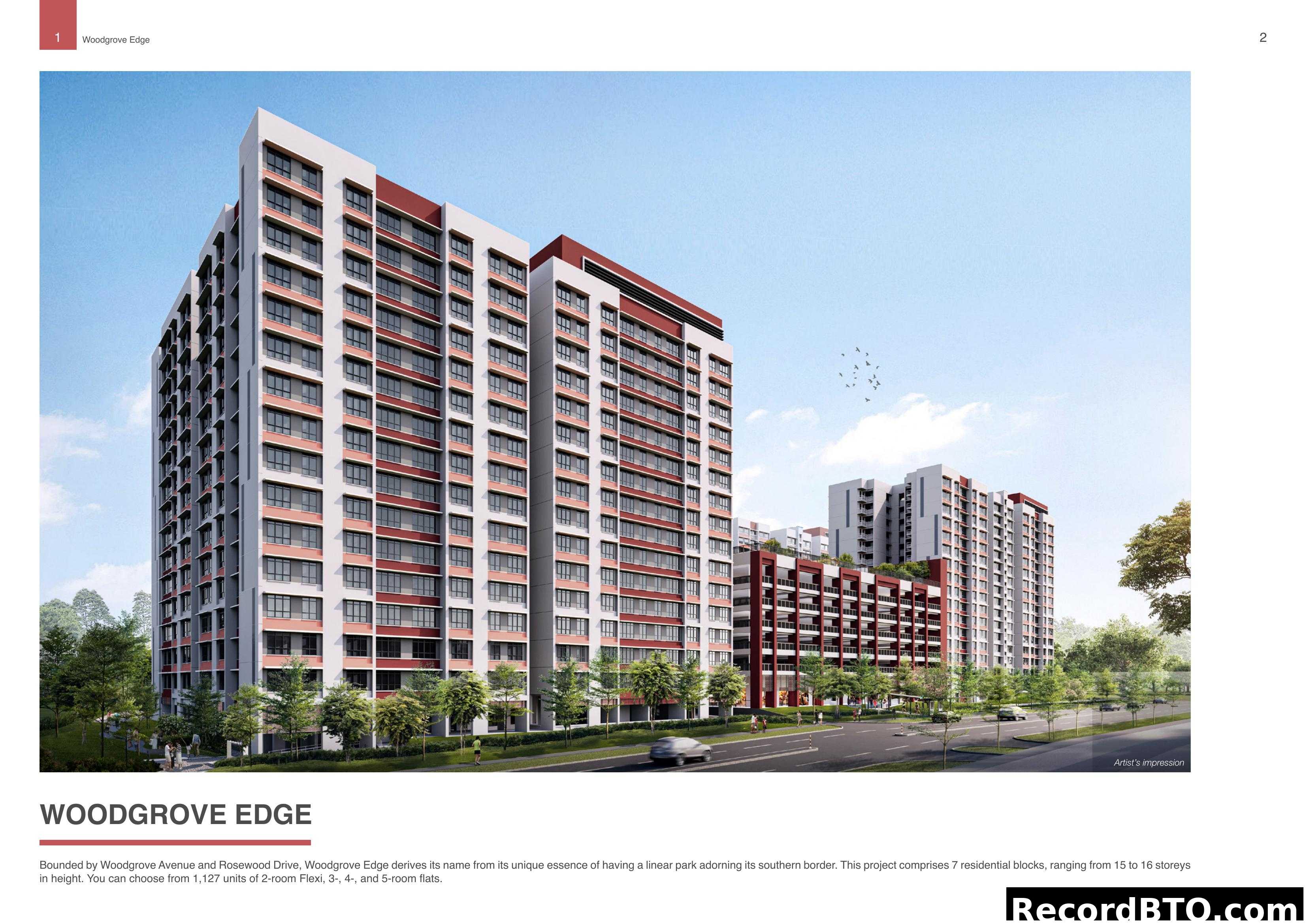 Woodgrove Edge Artist's Impression