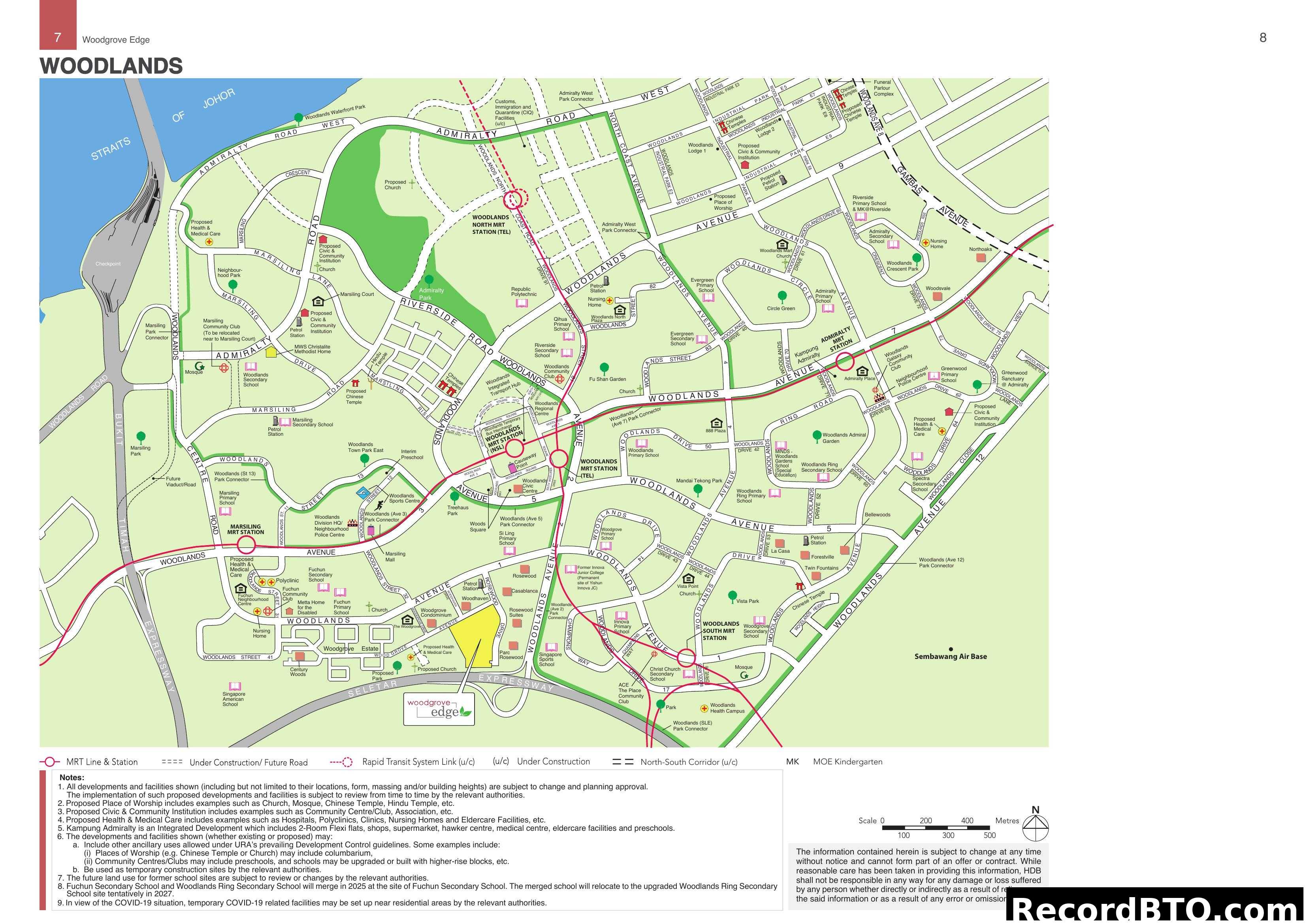 Woodgrove Edge Woodlands Location Map
