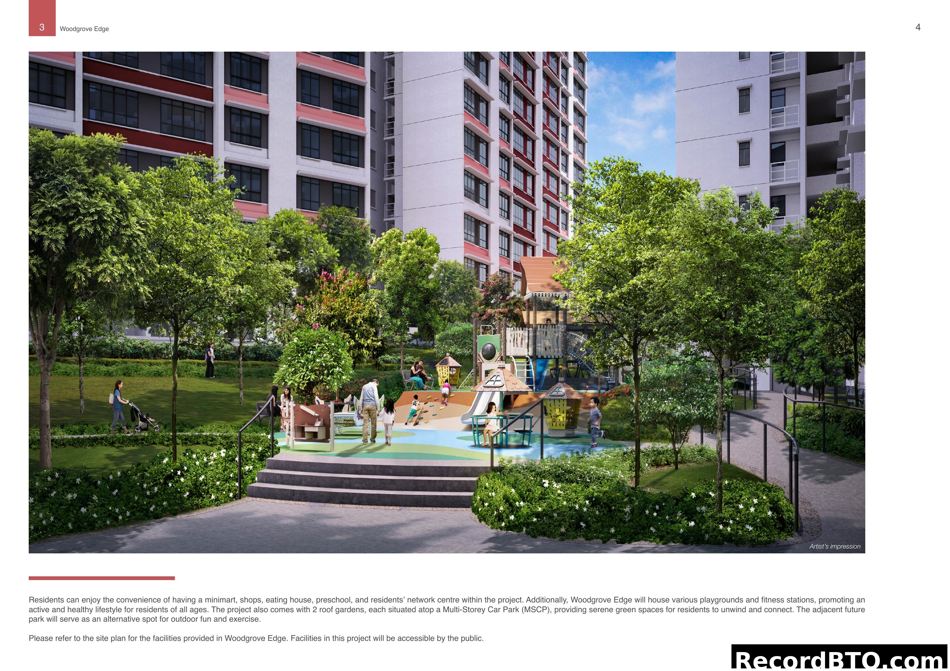 Woodgrove Edge: Playground and Facilities