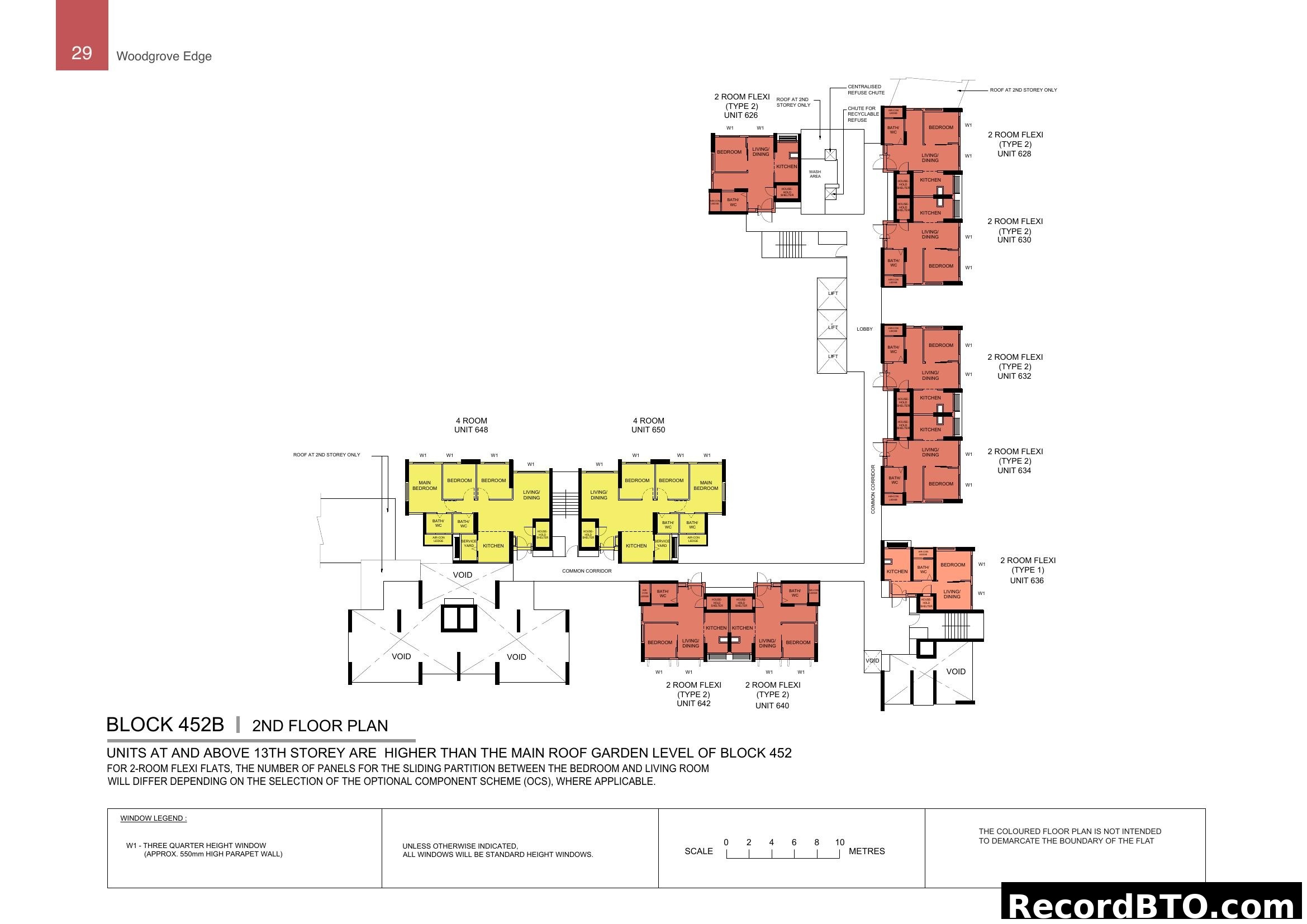 Woodgrove Edge Block 452B 2nd Floor Plan