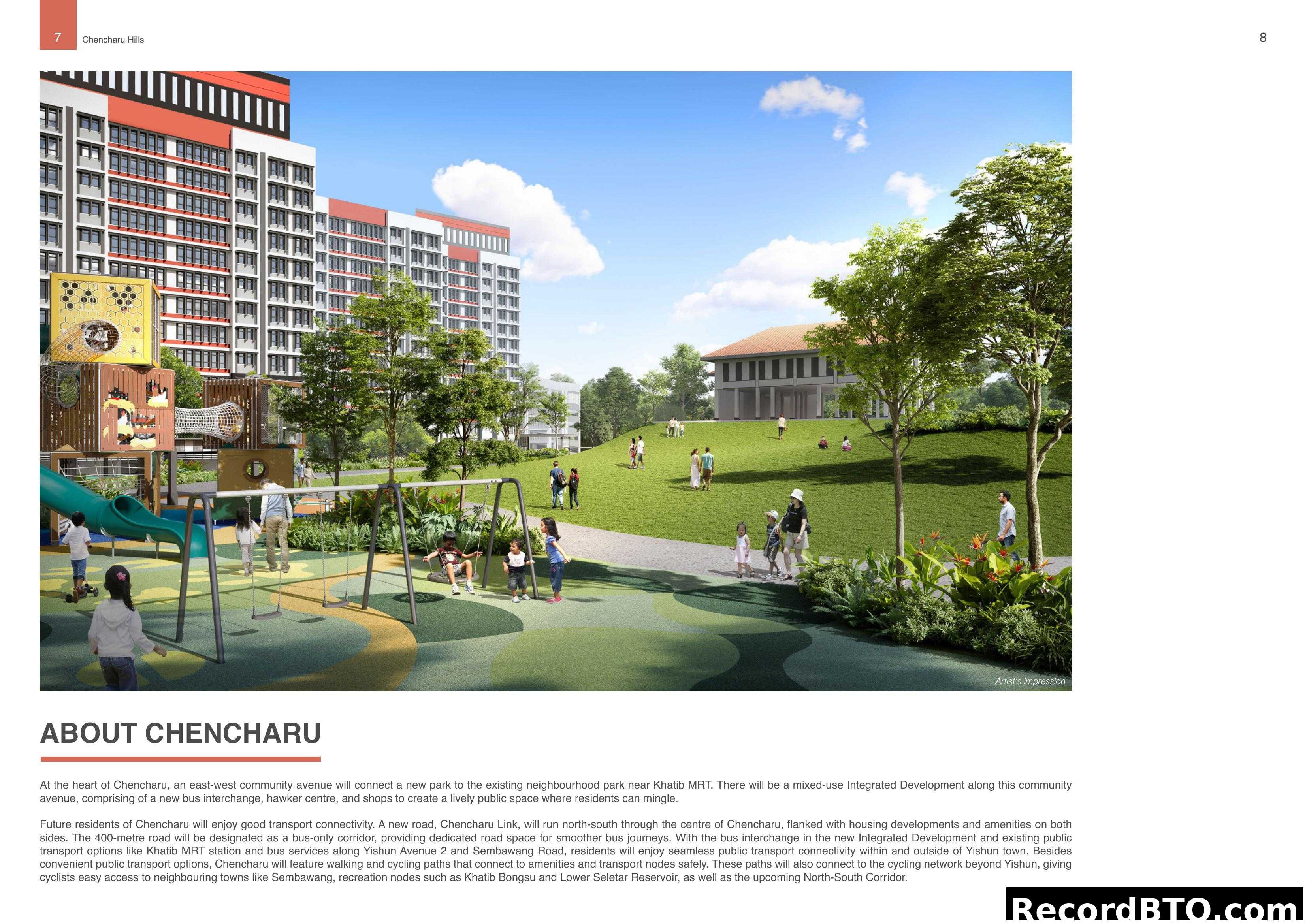 Chencharu Hills: Artist's Impression & Overview