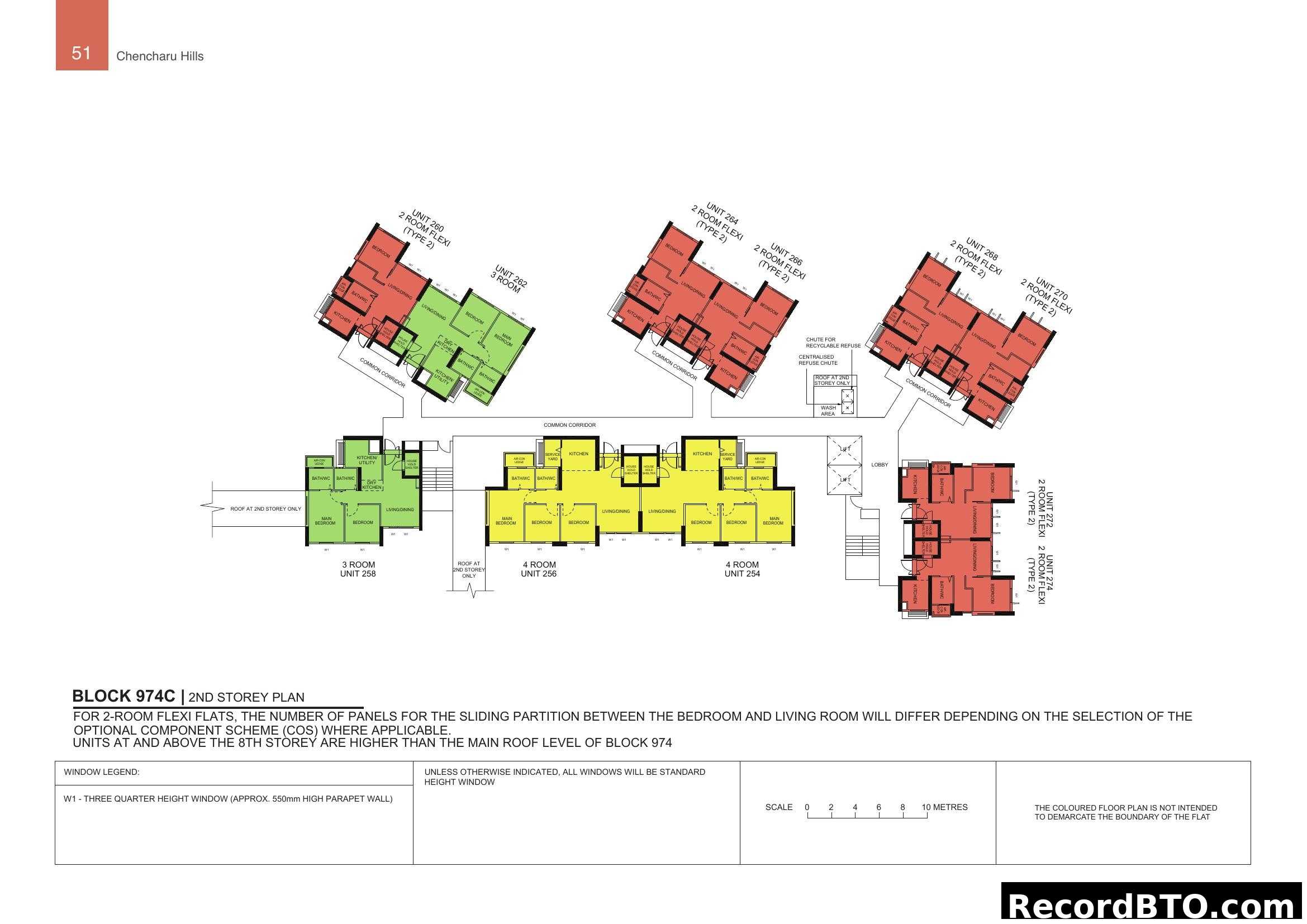 Block 974C 2nd Storey Plan - Chencharu Hills