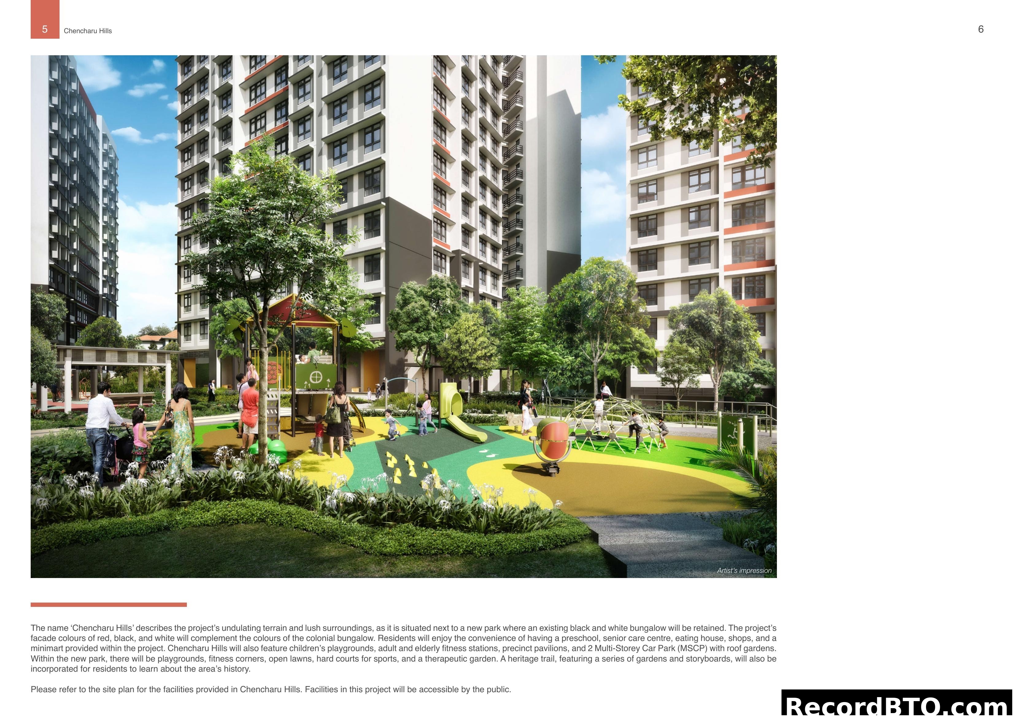 Chencharu Hills Artist's Impression and Project Details