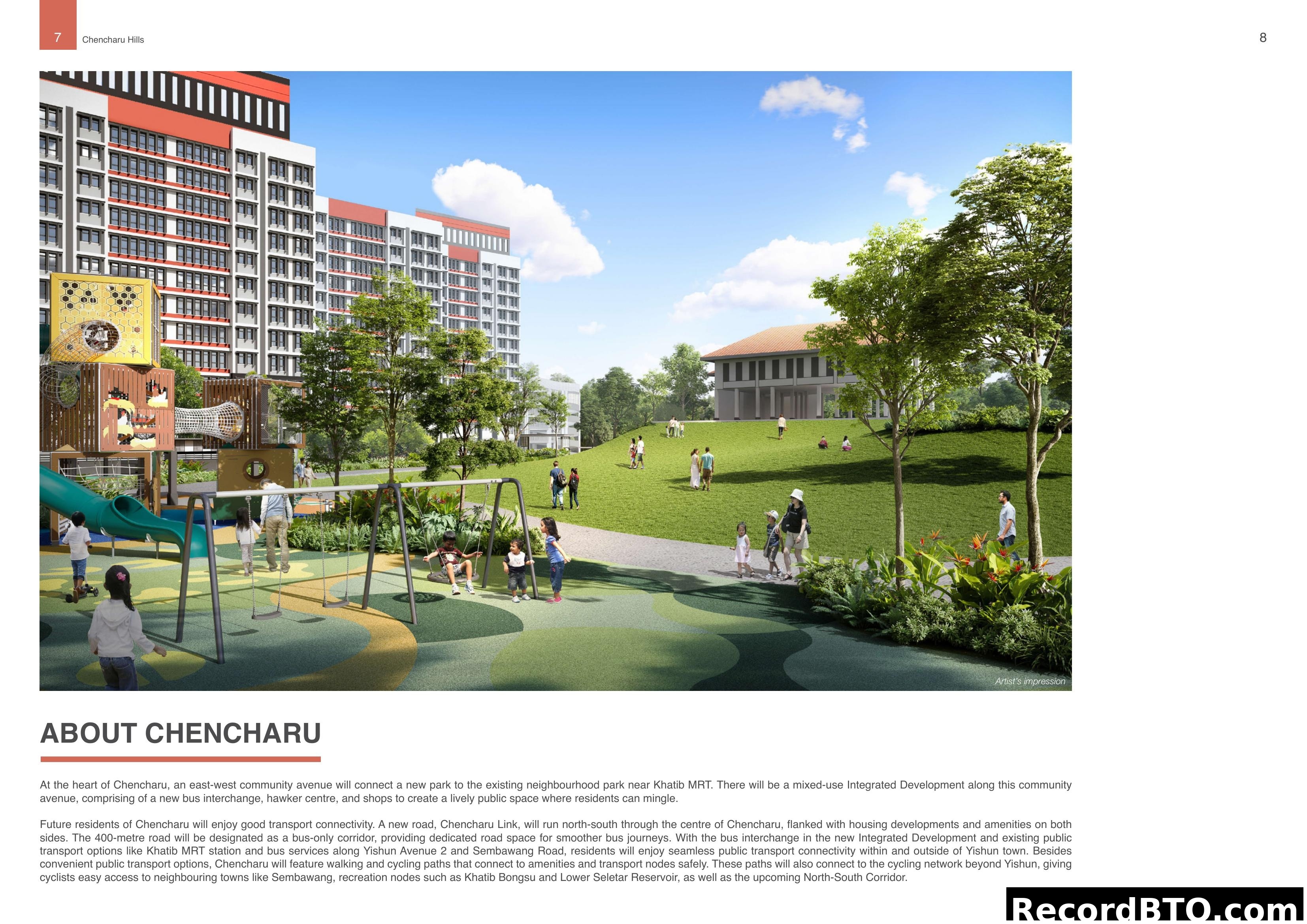 Chencharu Hills: Artist's Impression & Overview