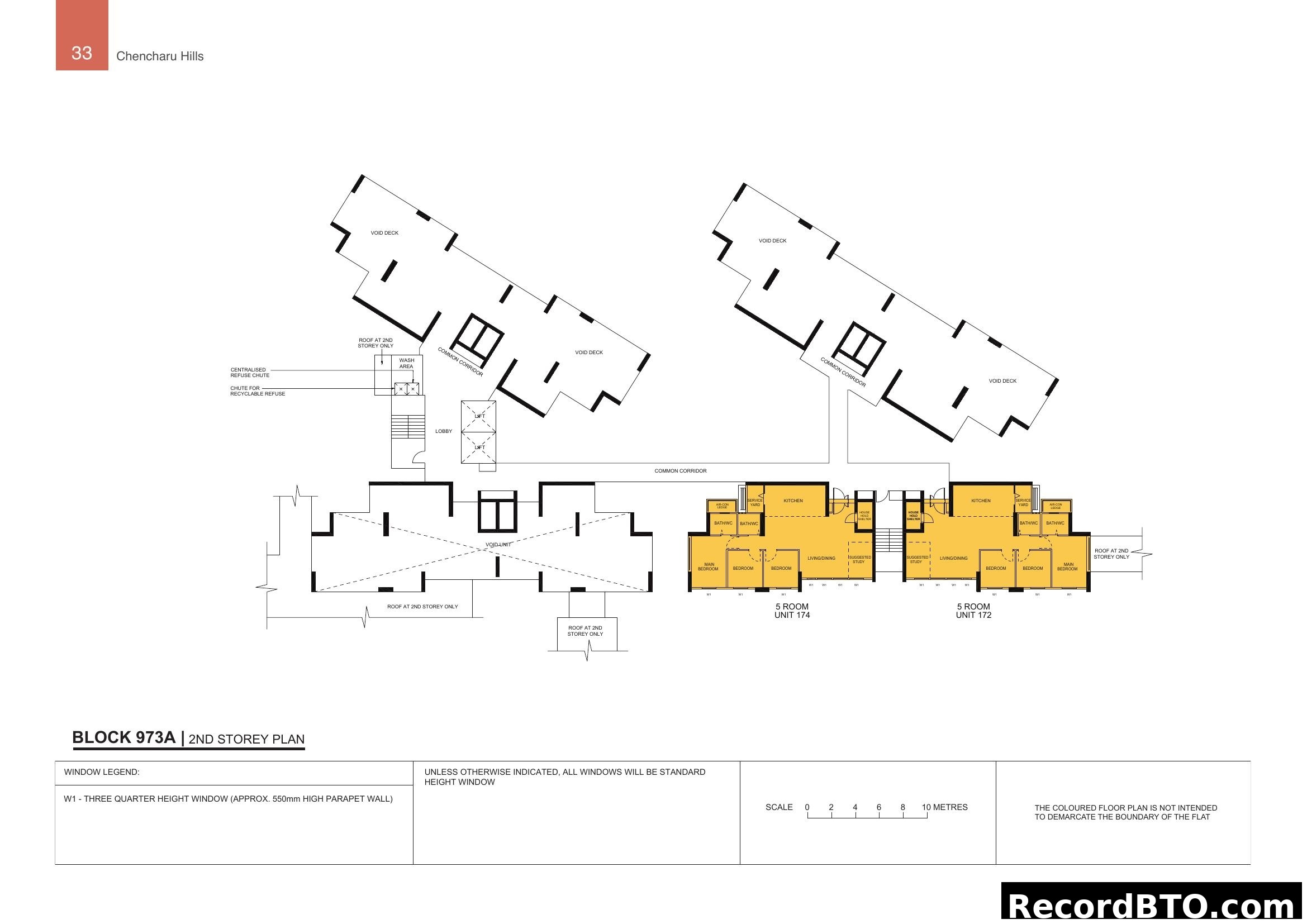 Block 973A 2nd Storey Plan