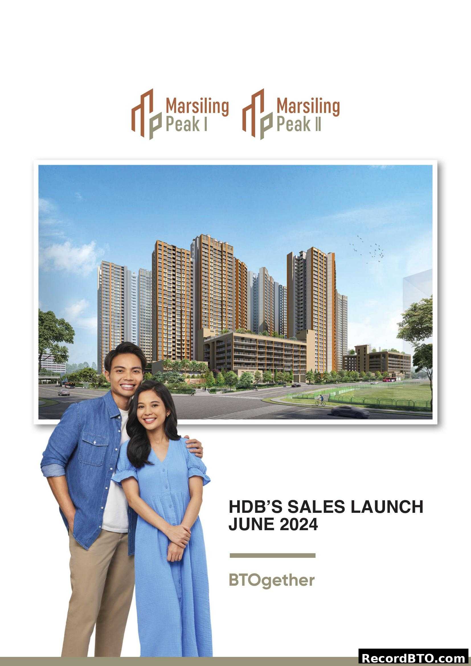 Marsiling Peak I & II HDB Sales Launch June 2024