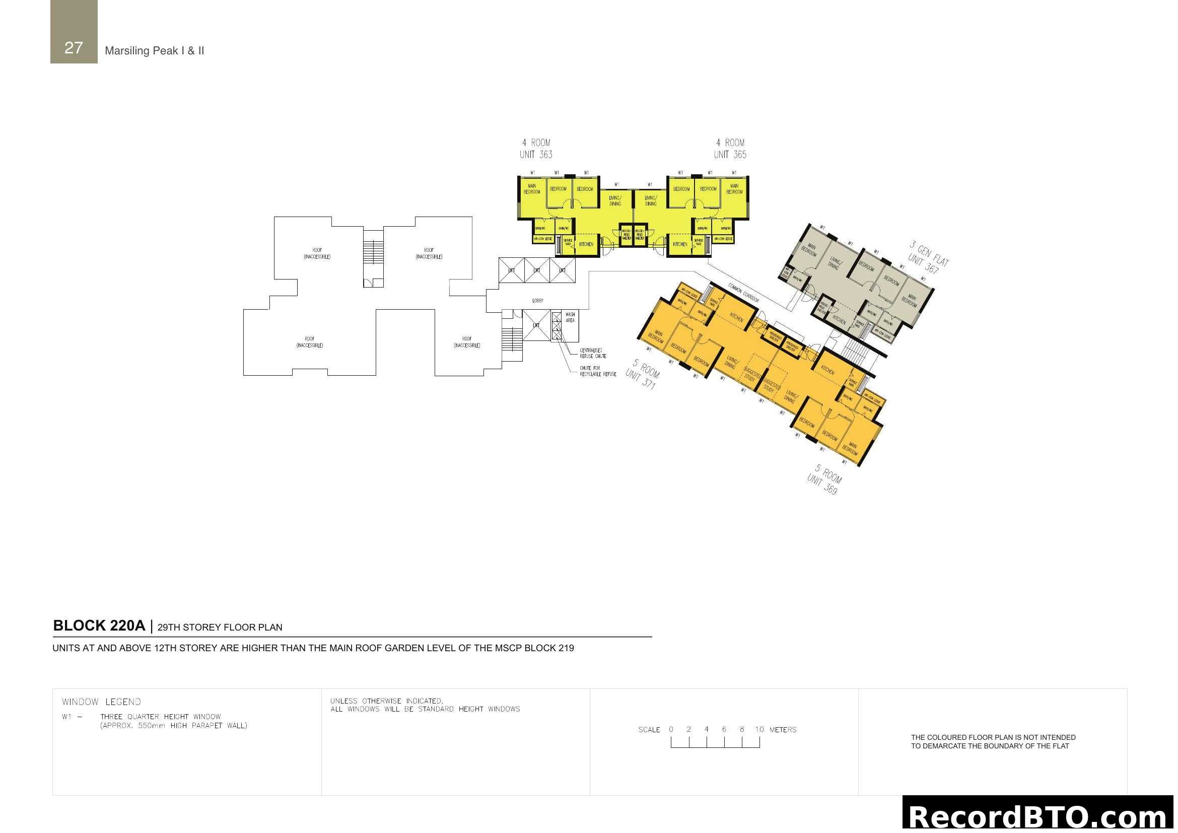 Marsiling Peak I & II - Block 220A, 29th Storey