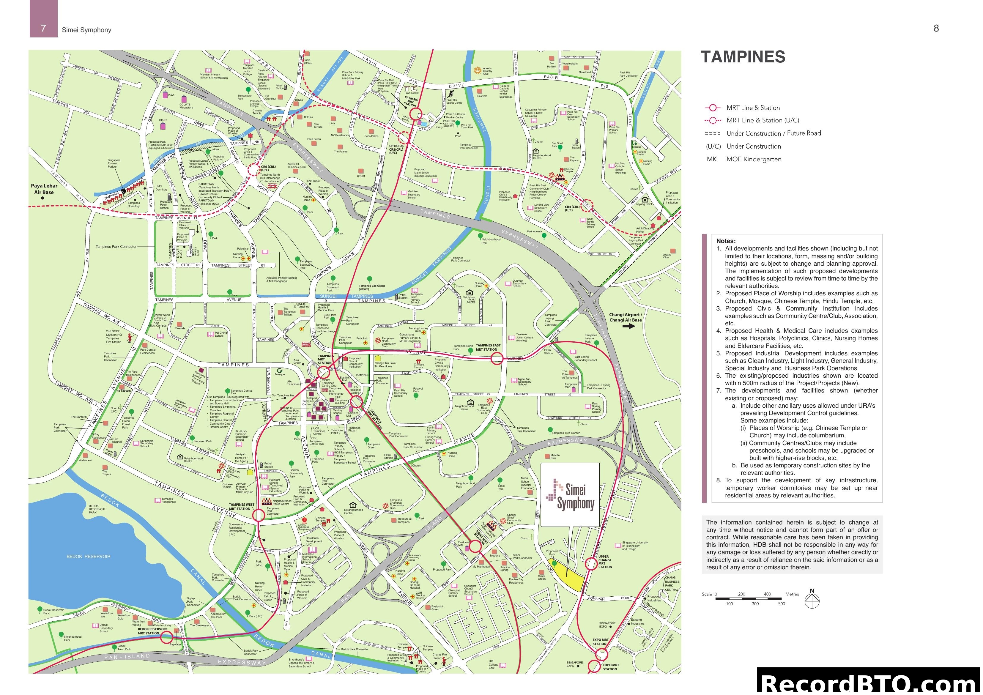 Simei Symphony Location Map