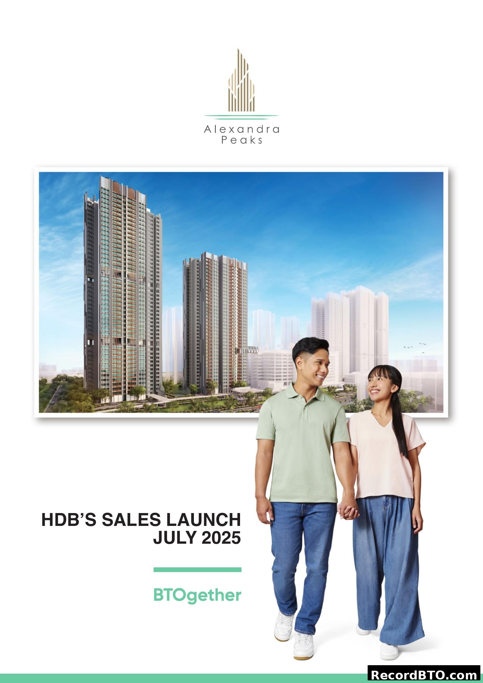 Alexandra Peaks HDB BTO Sales Launch Promotion