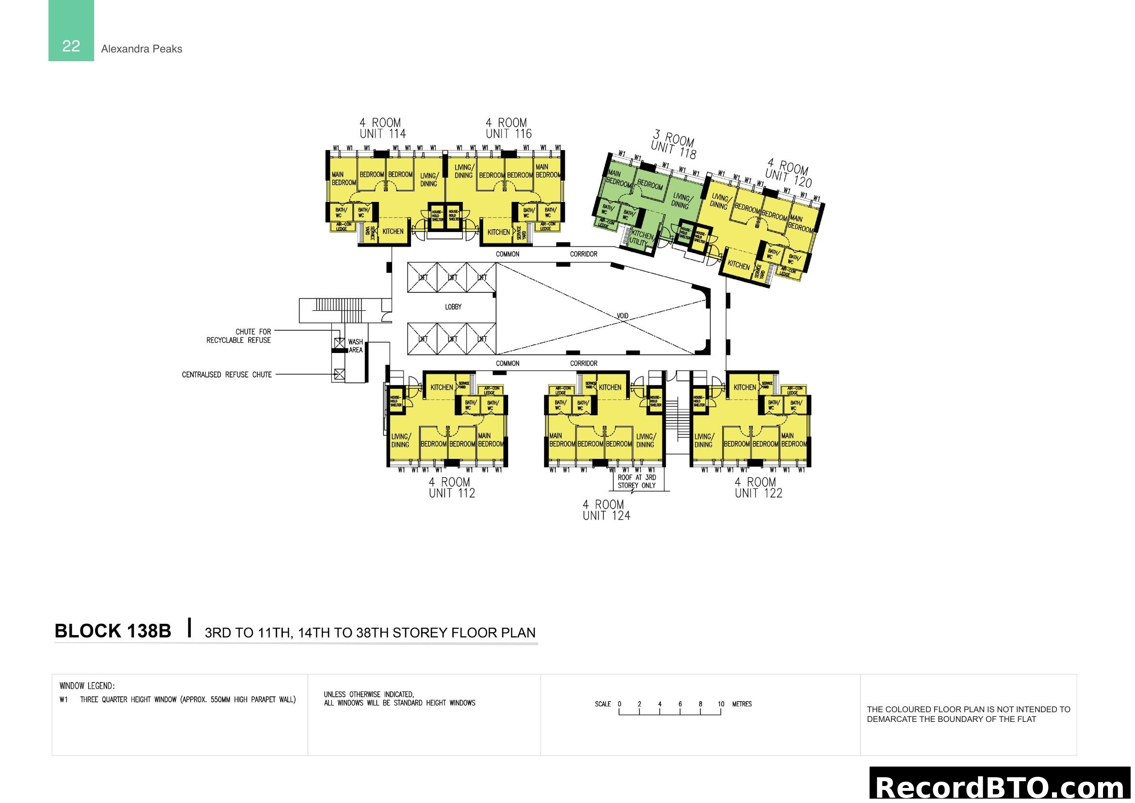 Block 138B Storey Floor Plan