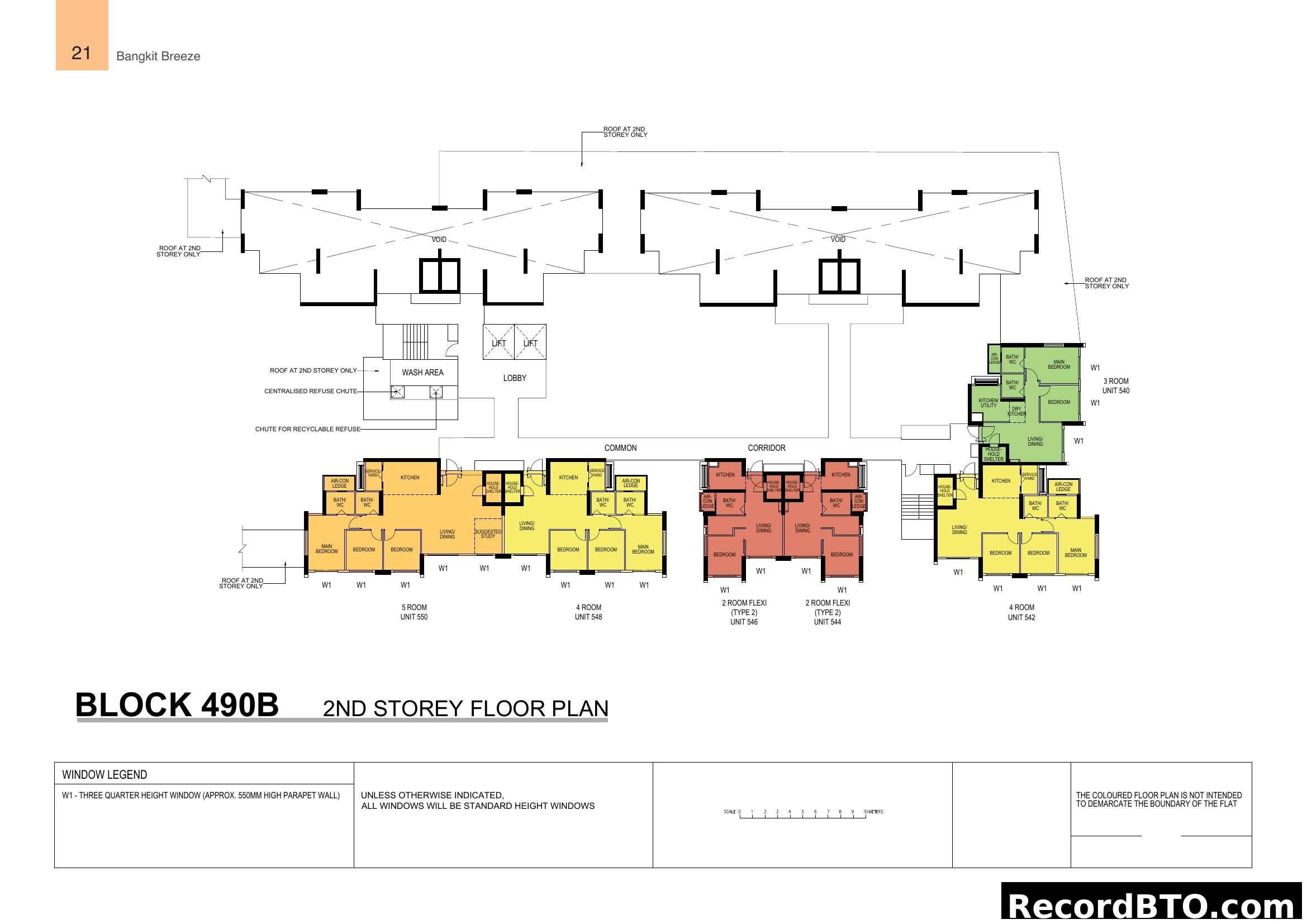 Bangkit Breeze Block 490B 2nd Storey Floor Plan