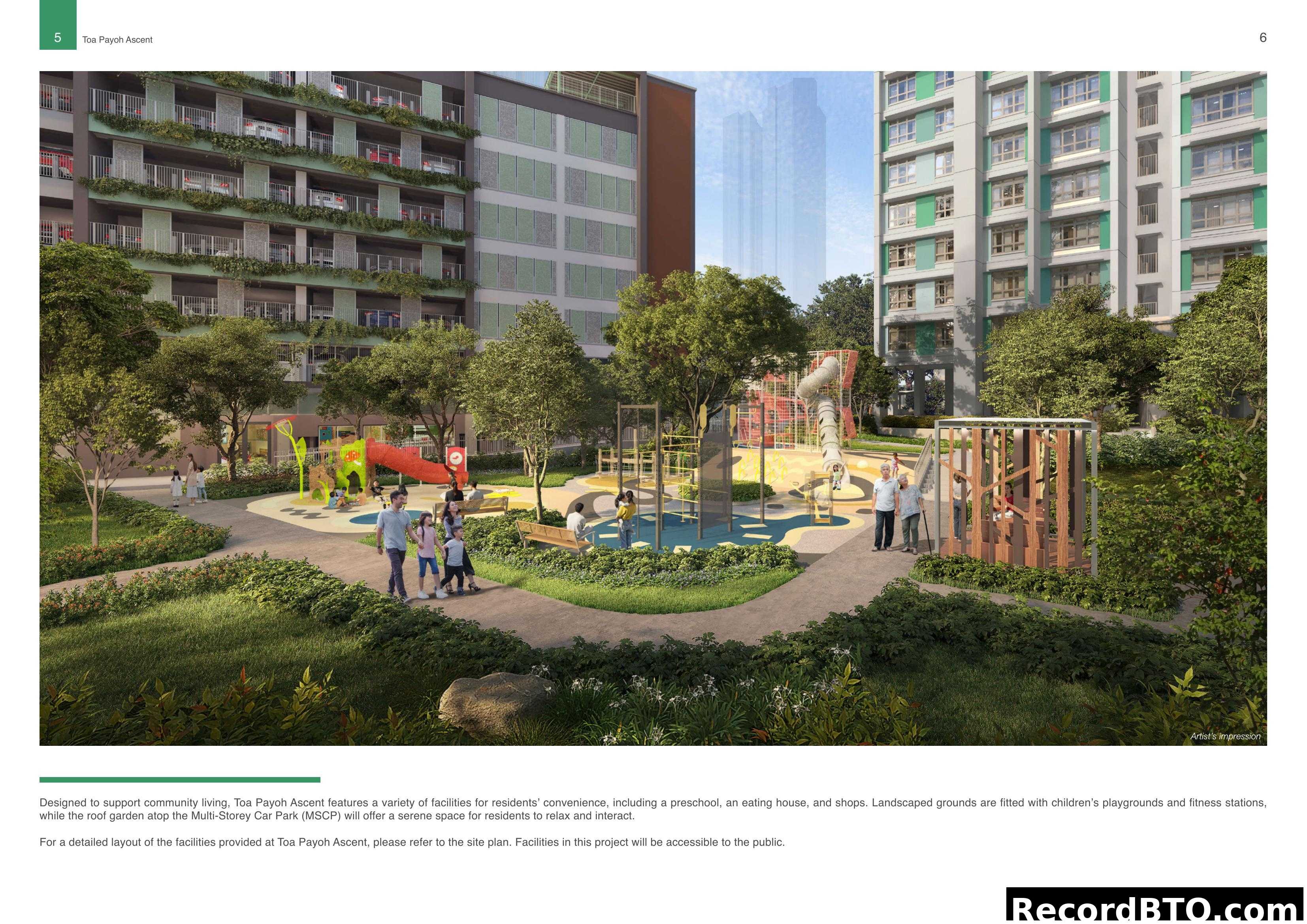Toa Payoh Ascent Artist's Impression