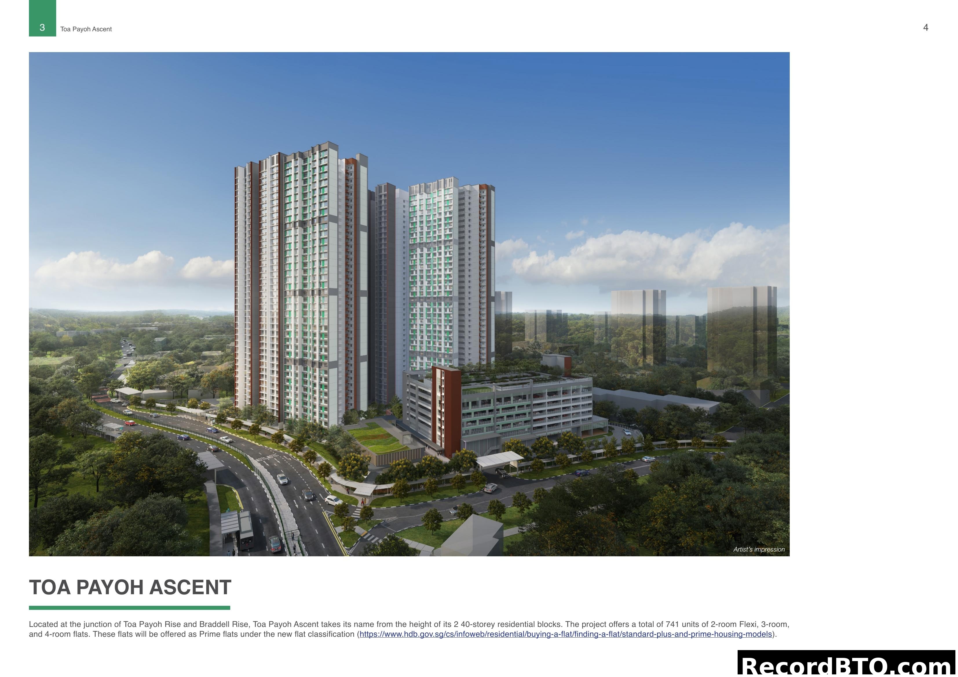 Toa Payoh Ascent - Artist's Impression