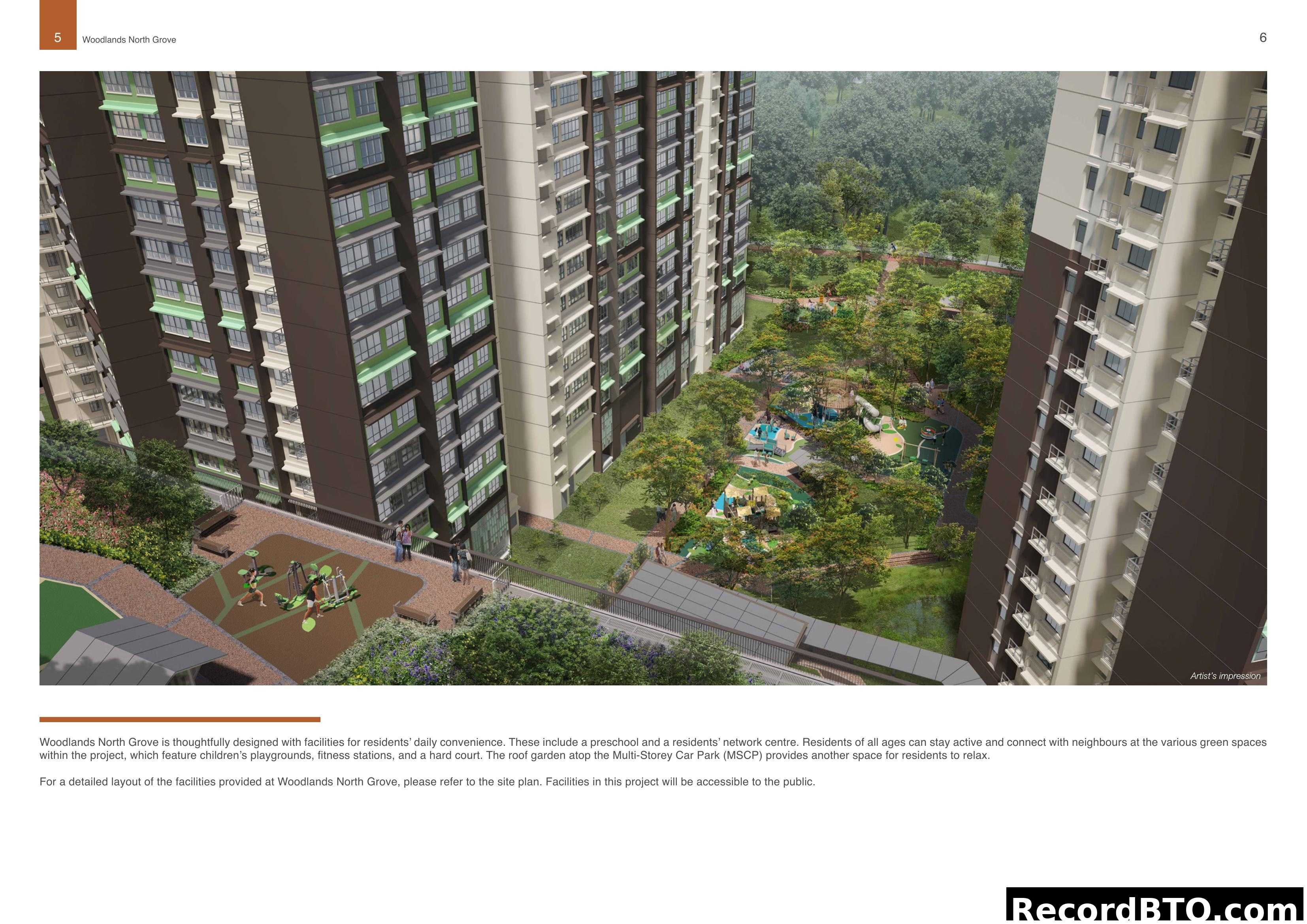 Woodlands North Grove Project Impression